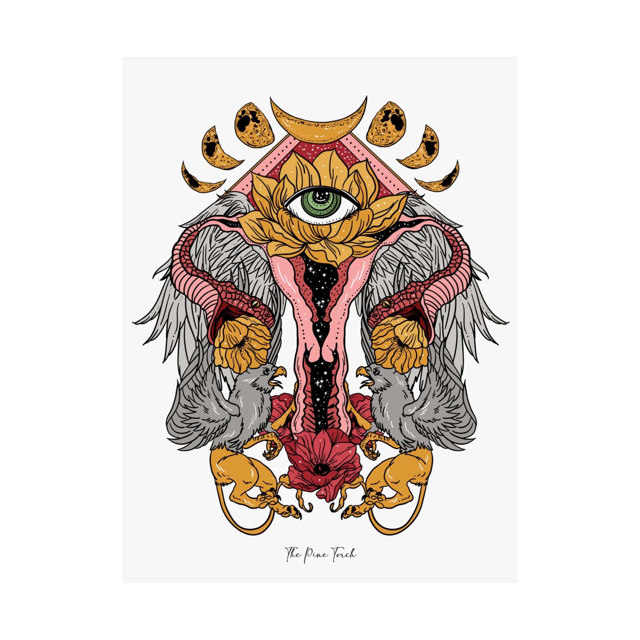 COSMIC UTERUS // PREMIUM MATTE POSTER PRINT