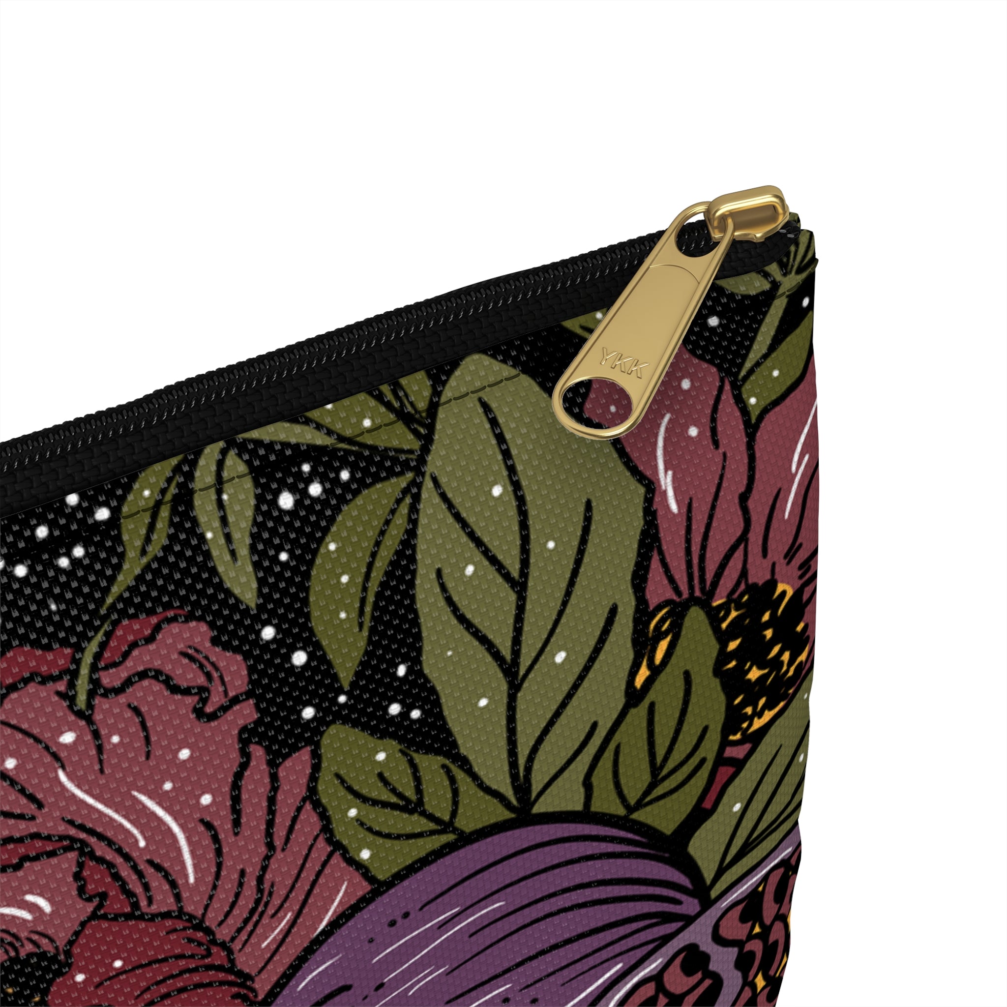 POMEGRANATE // COSMETIC ZIP POUCH