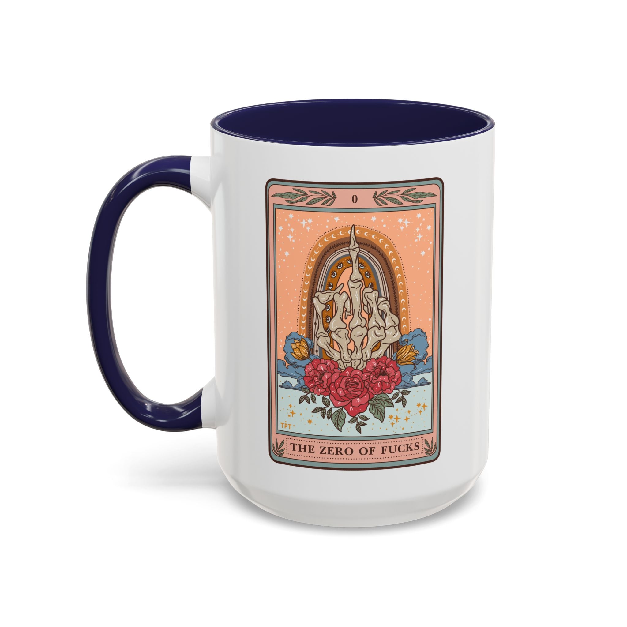 THE ZERO OF FUCKS // 15 oz COFFEE MUG