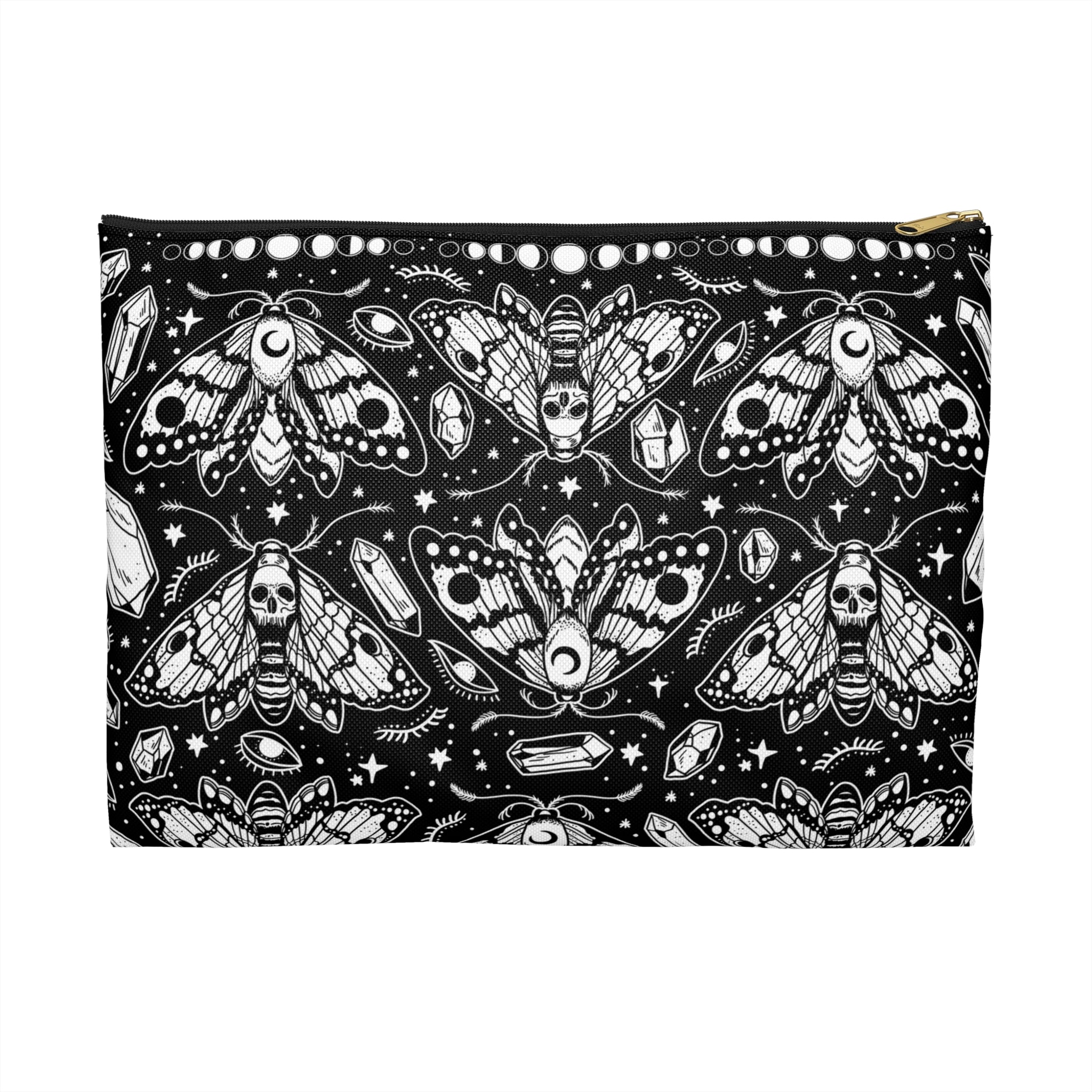 WITCHY MOTH // COSMETIC ZIP POUCH