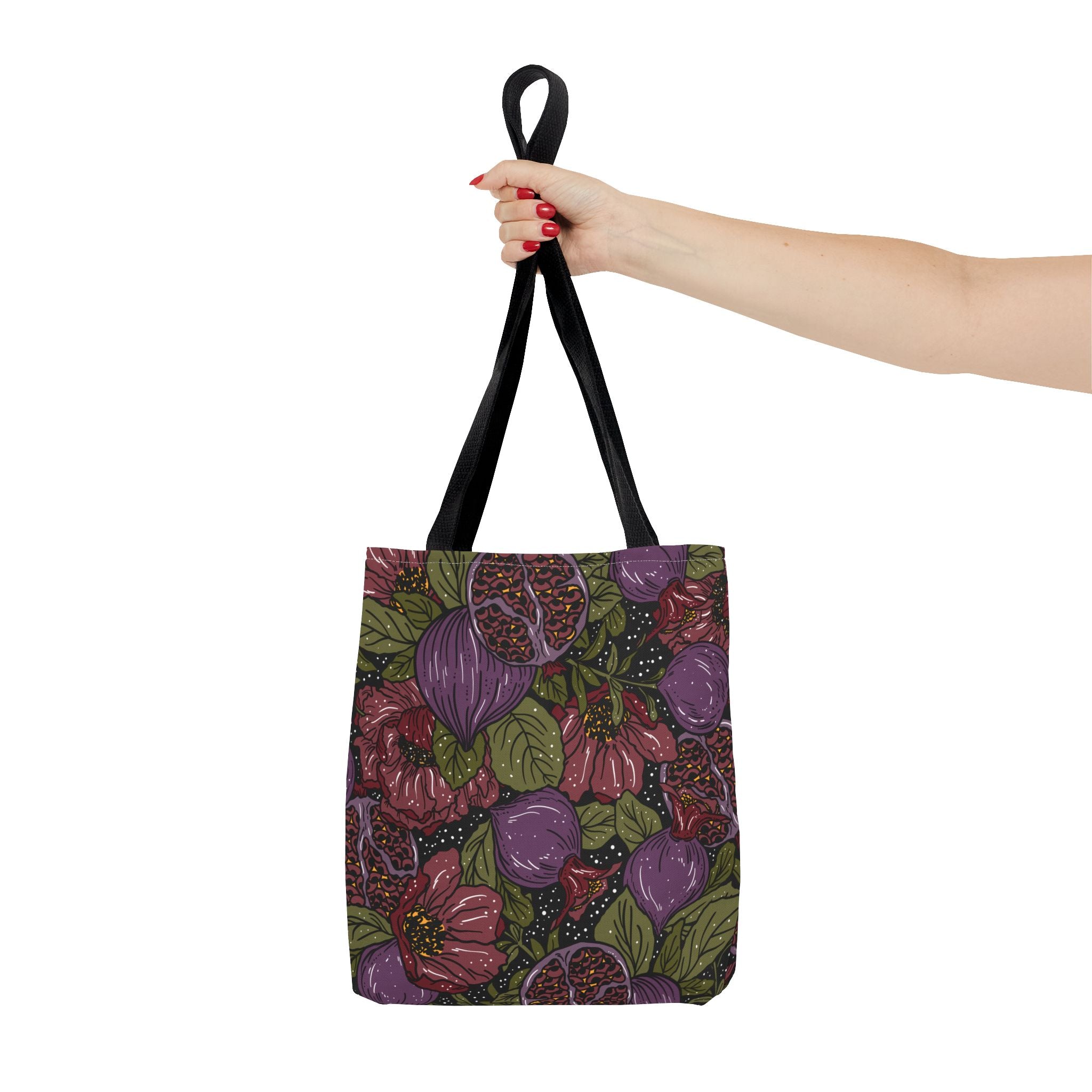 POMEGRANATE PATTERN // TOTE. BAG (3 Sizes)
