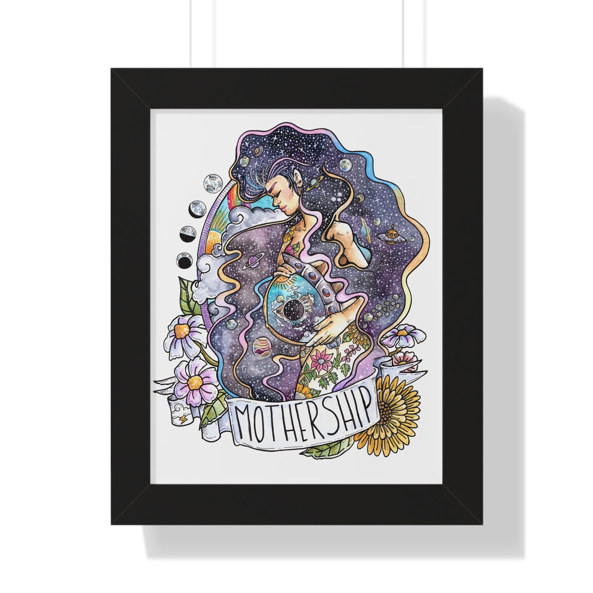 MOTHERSHIP // FRAMED POSTER PRINT