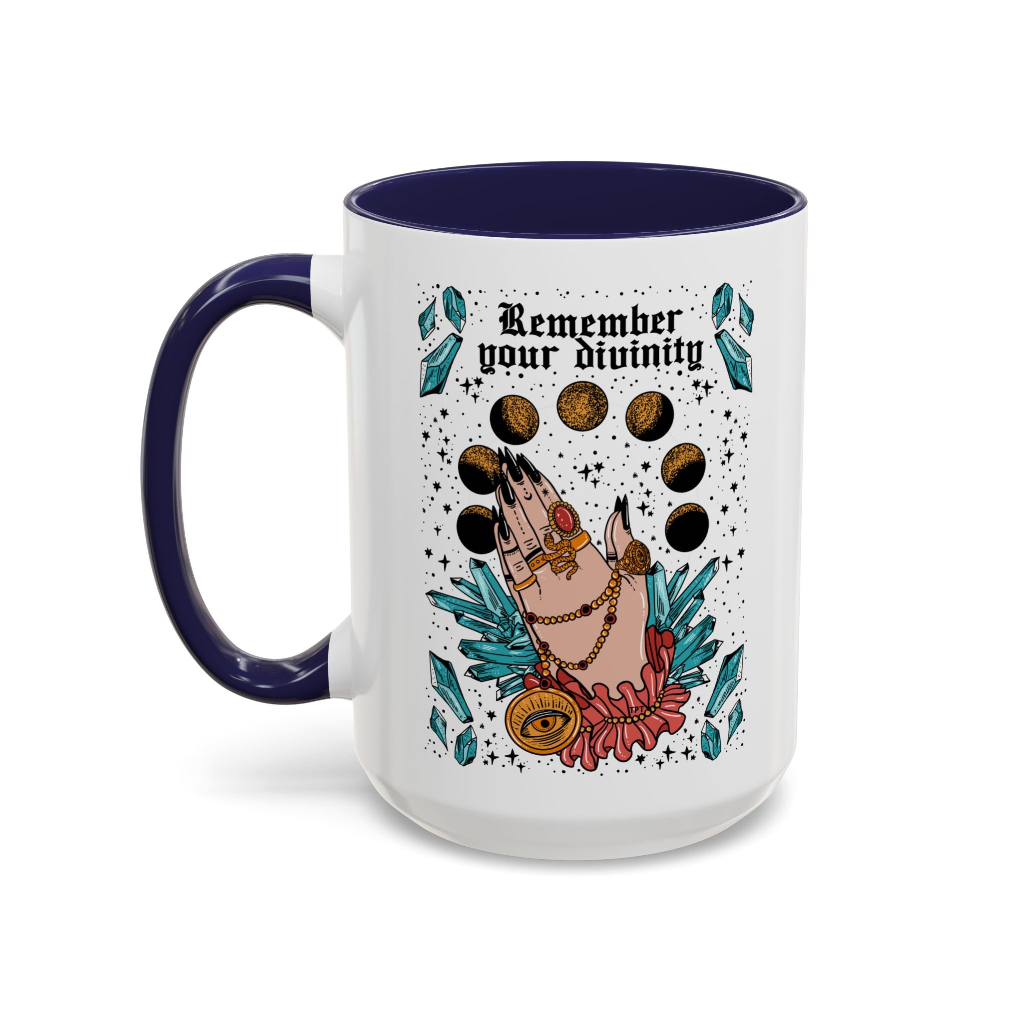 REMEMBER YOUR DIVINITY // 15 oz COFFEE MUG
