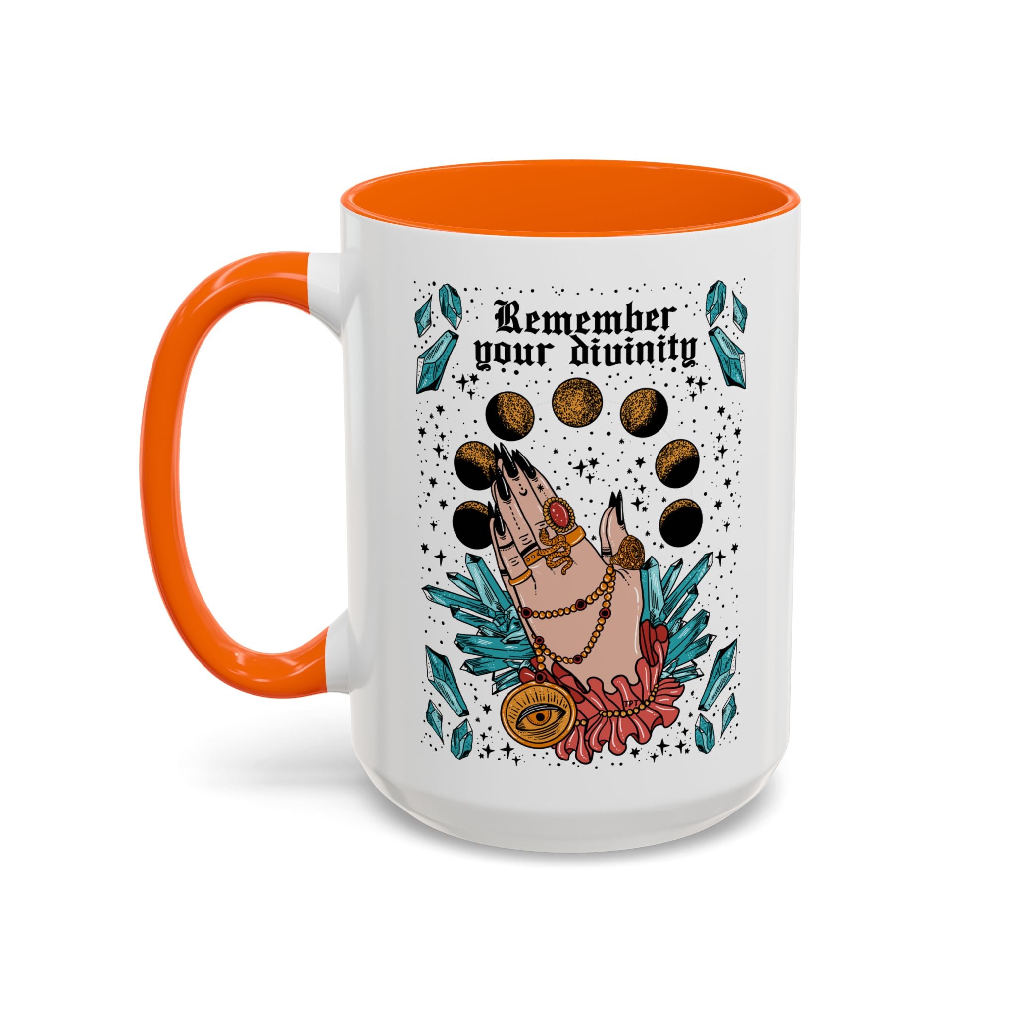 REMEMBER YOUR DIVINITY // 15 oz COFFEE MUG