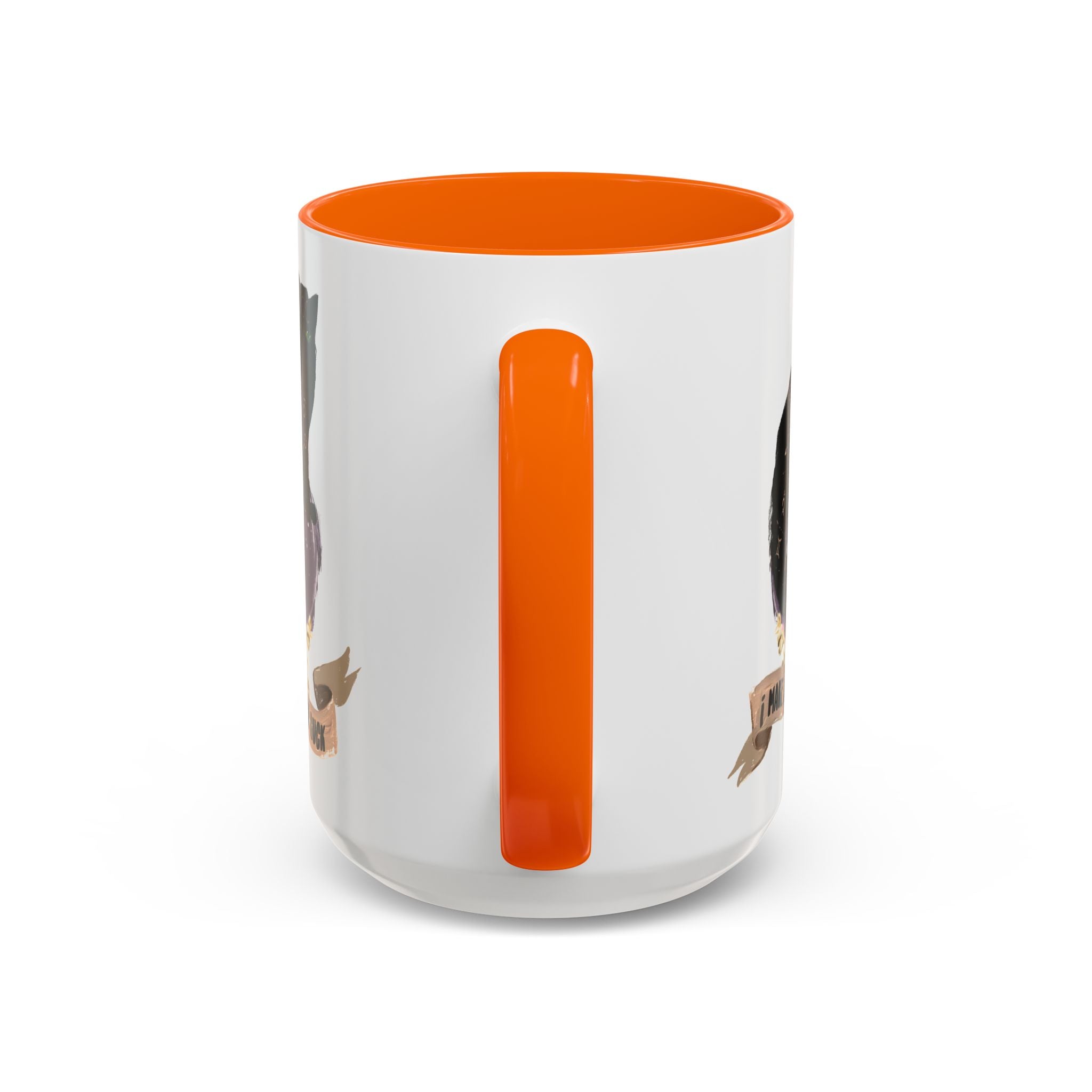 I MAKE MY OWN LUCK // 15 oz COFFEE MUG