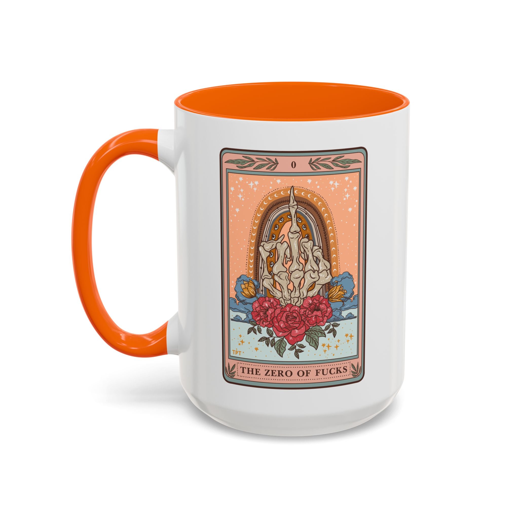 THE ZERO OF FUCKS // 15 oz COFFEE MUG