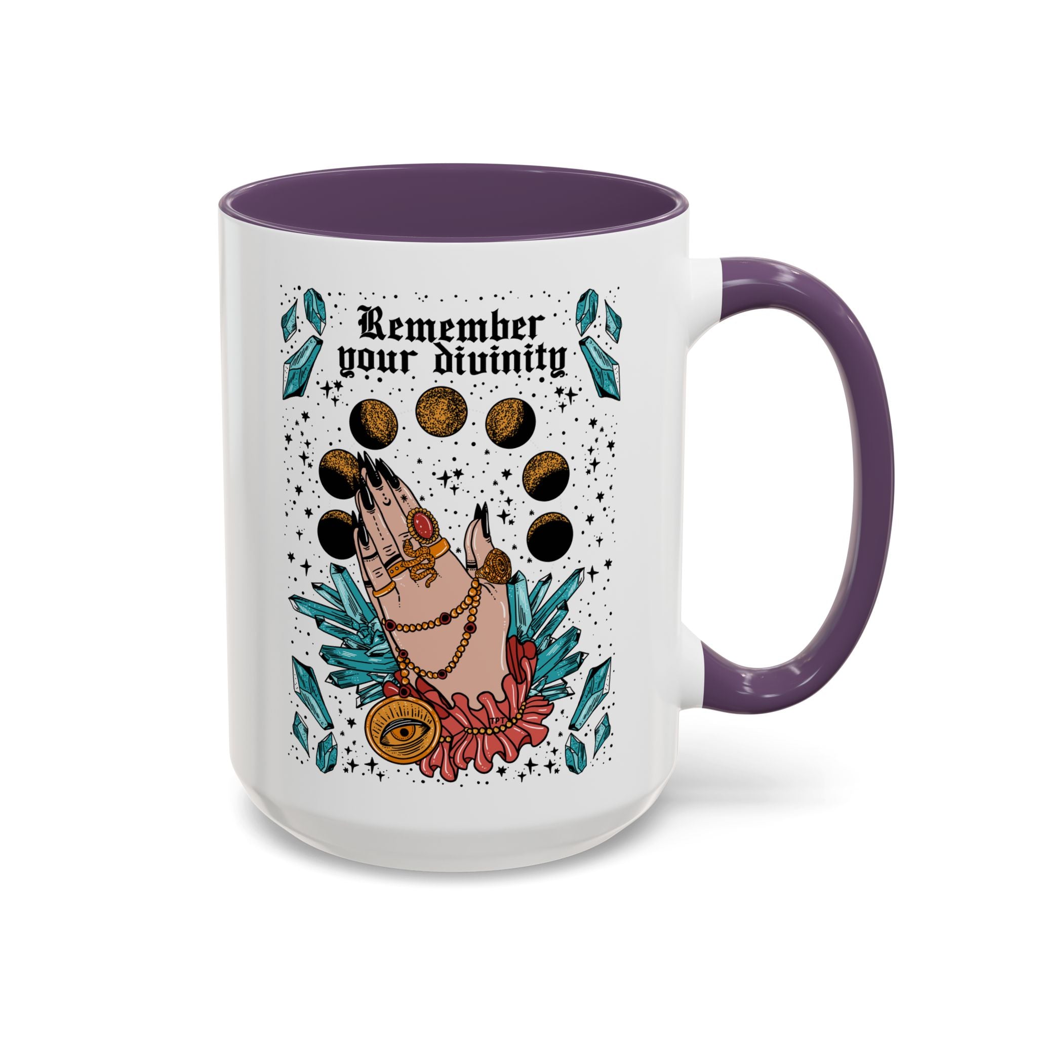 REMEMBER YOUR DIVINITY // 15 oz COFFEE MUG