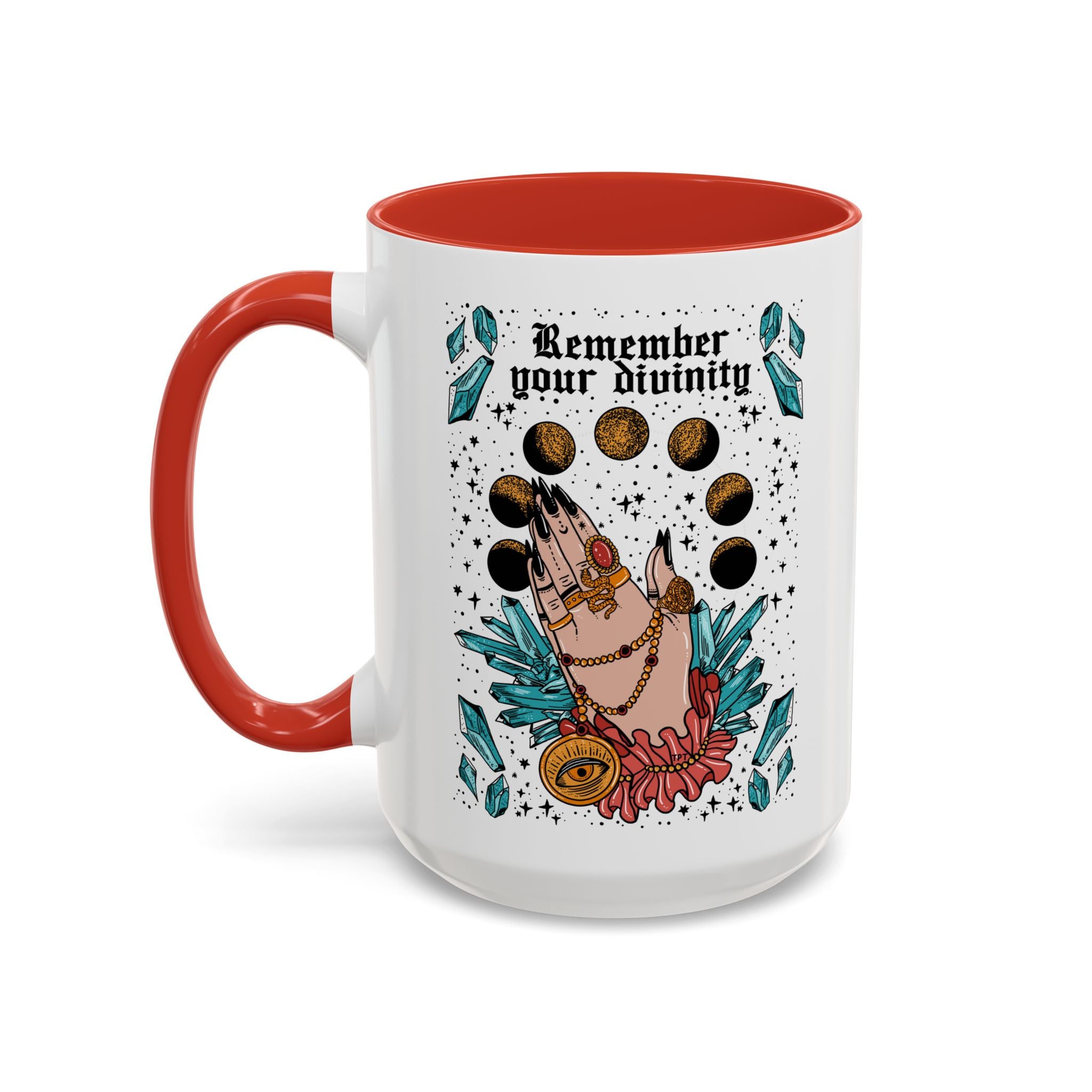 REMEMBER YOUR DIVINITY // 15 oz COFFEE MUG
