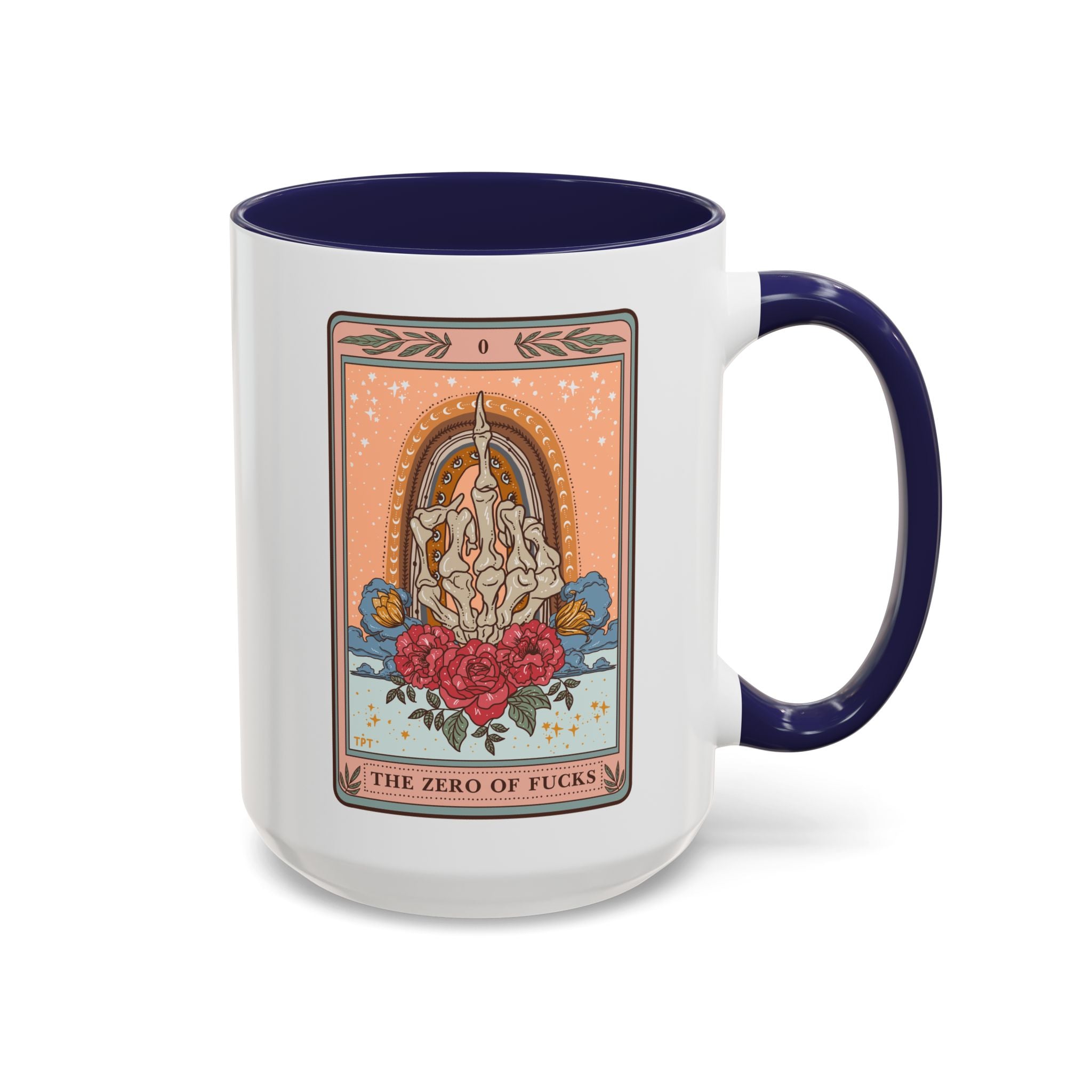THE ZERO OF FUCKS // 15 oz COFFEE MUG