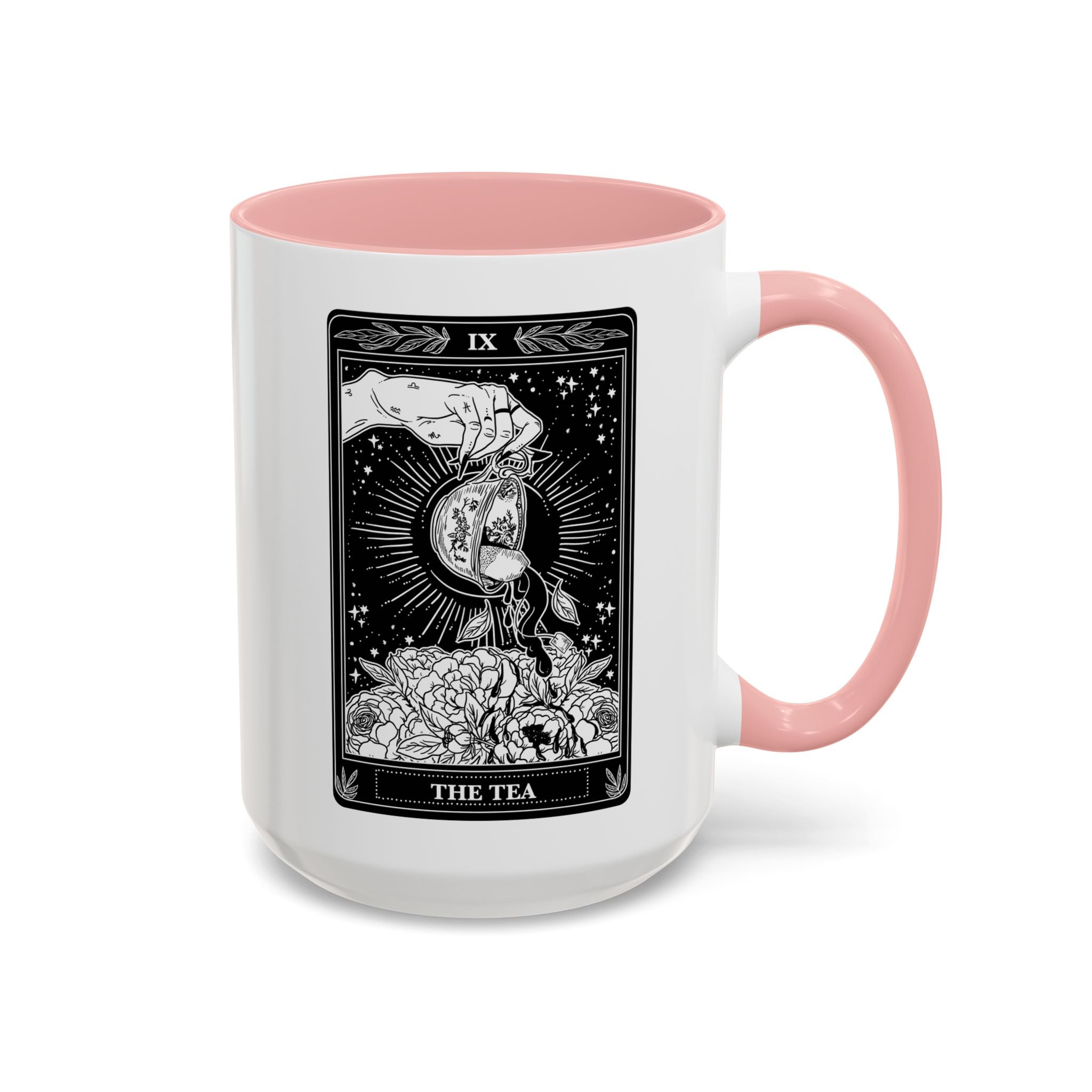 THE TEA (B&W) // 15 oz COFFEE MUG