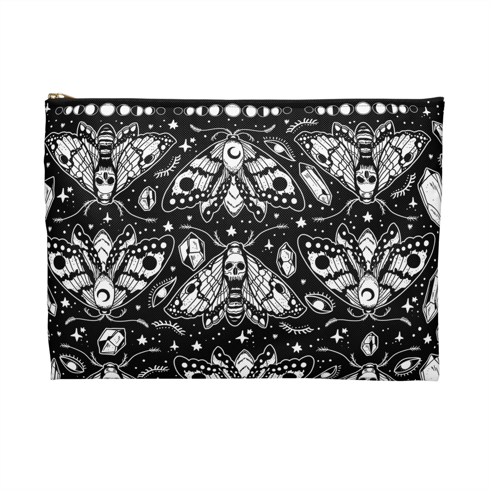 WITCHY MOTH // COSMETIC ZIP POUCH