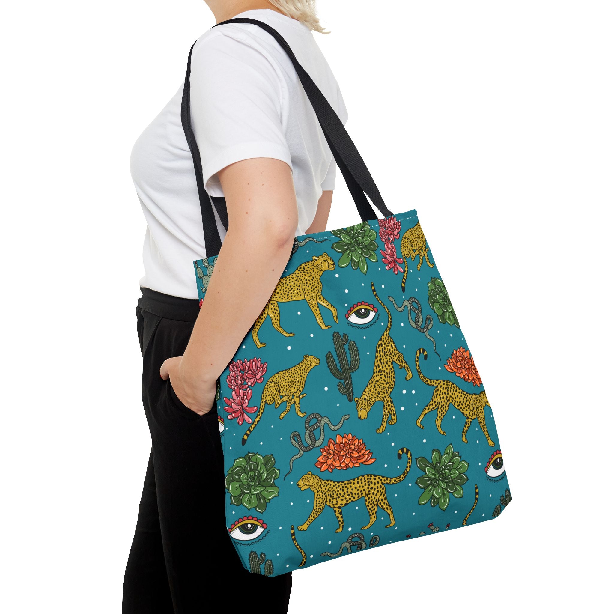 DESERT LEOPARD // TOTE BAG (3 Sizes)