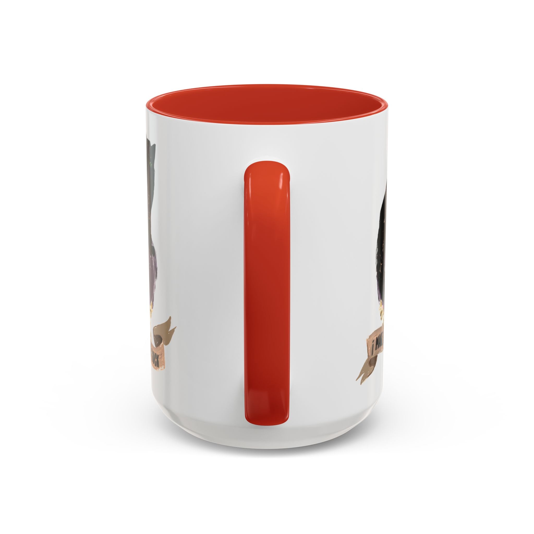 I MAKE MY OWN LUCK // 15 oz COFFEE MUG