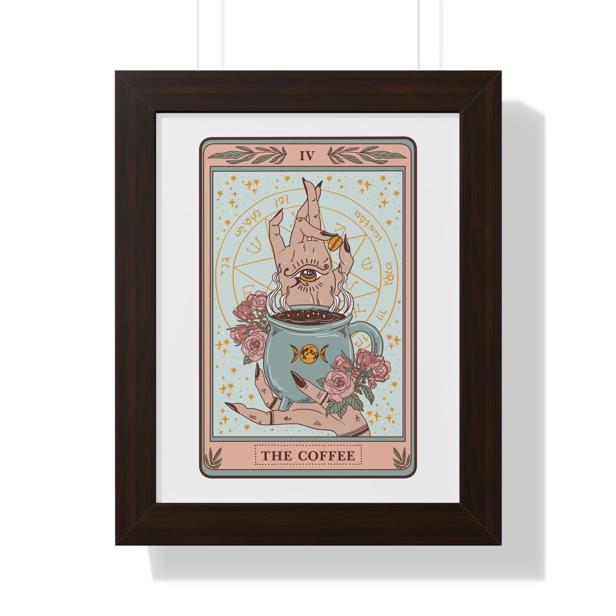 THE COFFEE // FRAMED POSTER PRINT