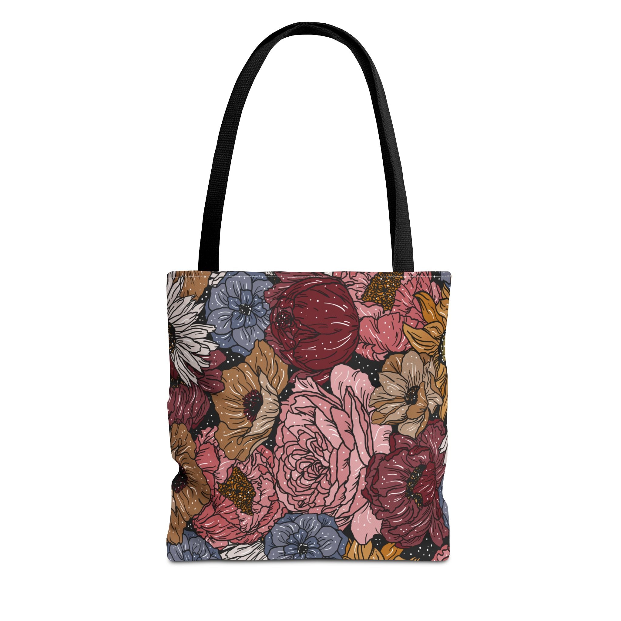 RETRO FLORAL // TOTE BAG (3 SIZES)