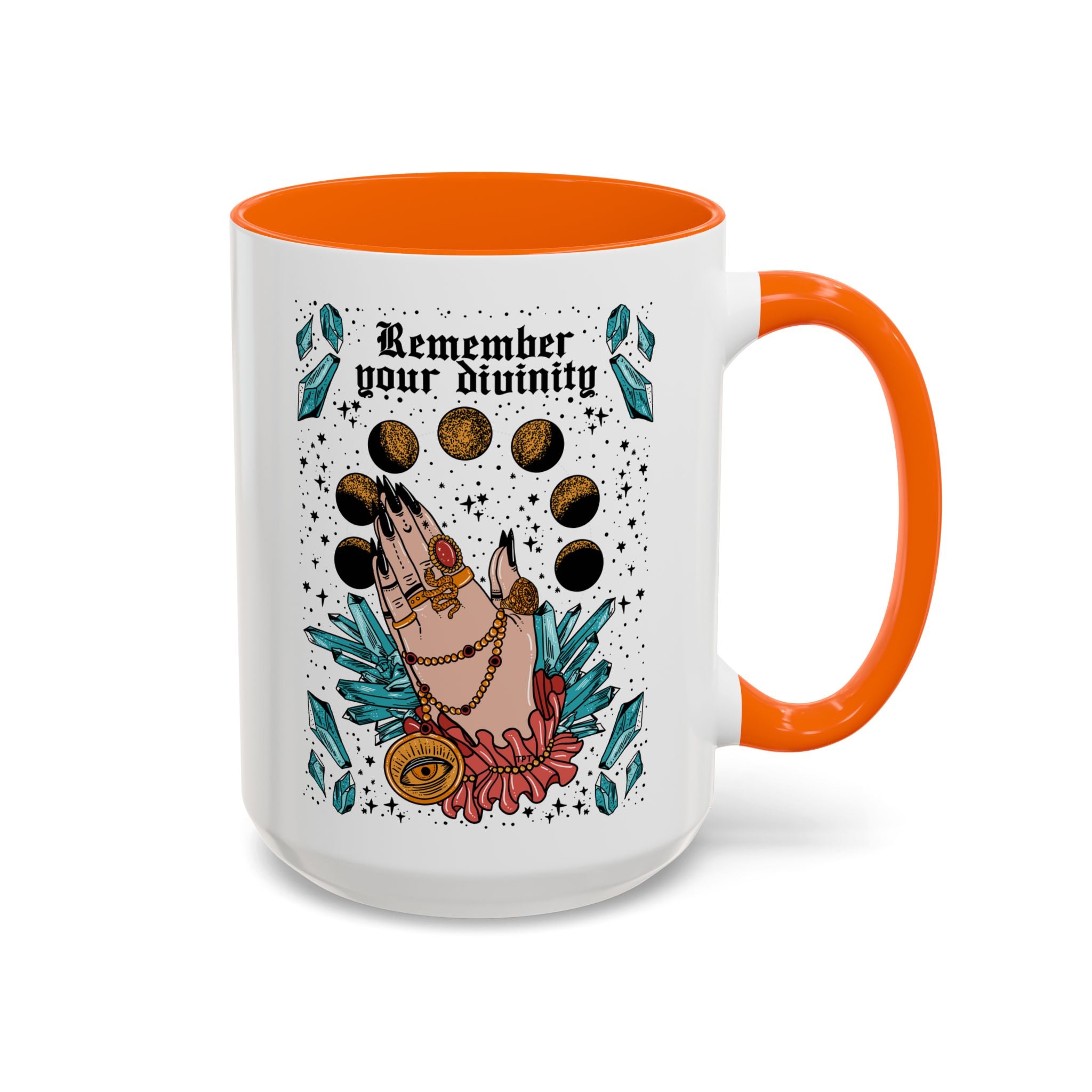 REMEMBER YOUR DIVINITY // 15 oz COFFEE MUG