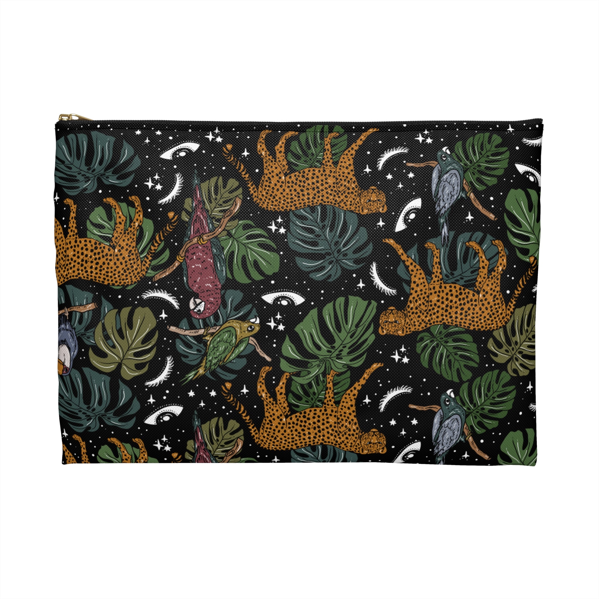 MONSTERA MAGIC // COSMETIC ZIP POUCH