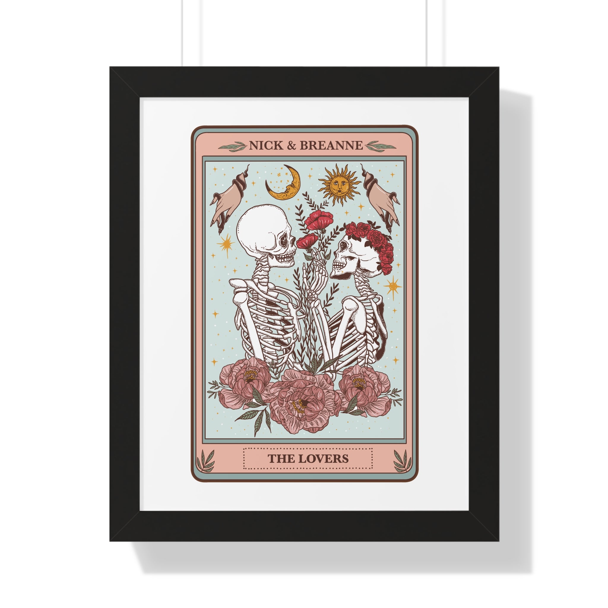 Nick & Breanne 16x20 // FRAMED POSTER PRINT