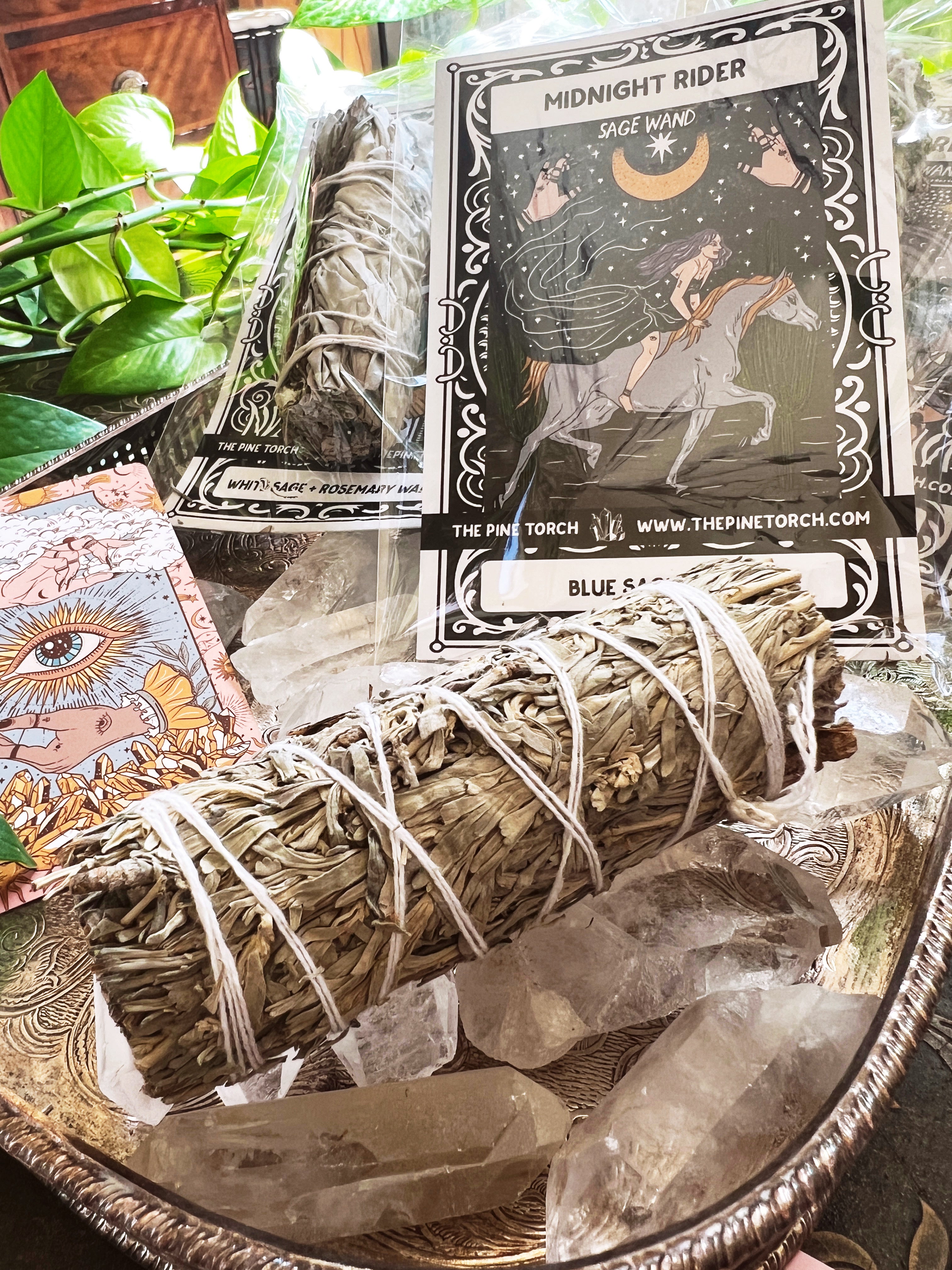 MIDNIGHT RIDER << BLUE SAGE >> SMUDGE