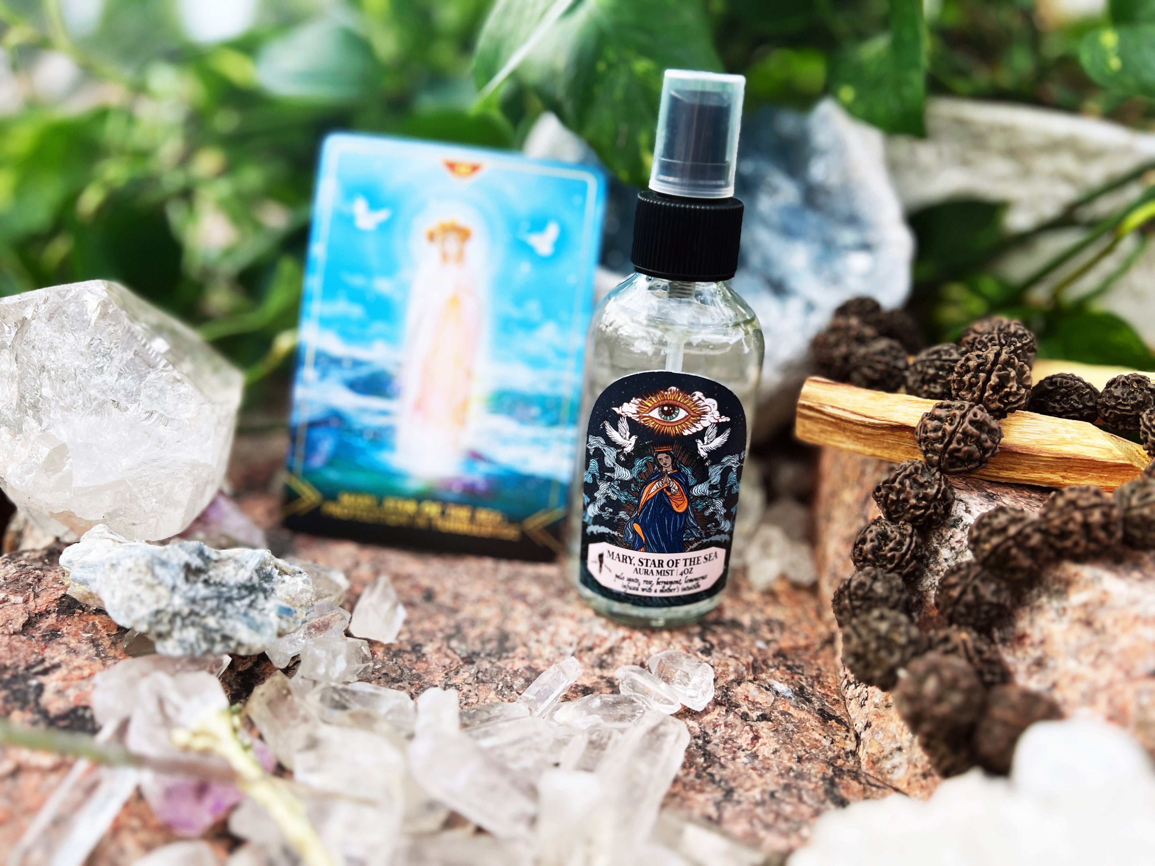 MARY, STAR OF THE SEA << CRYSTAL INFUSED AURA MIST >>