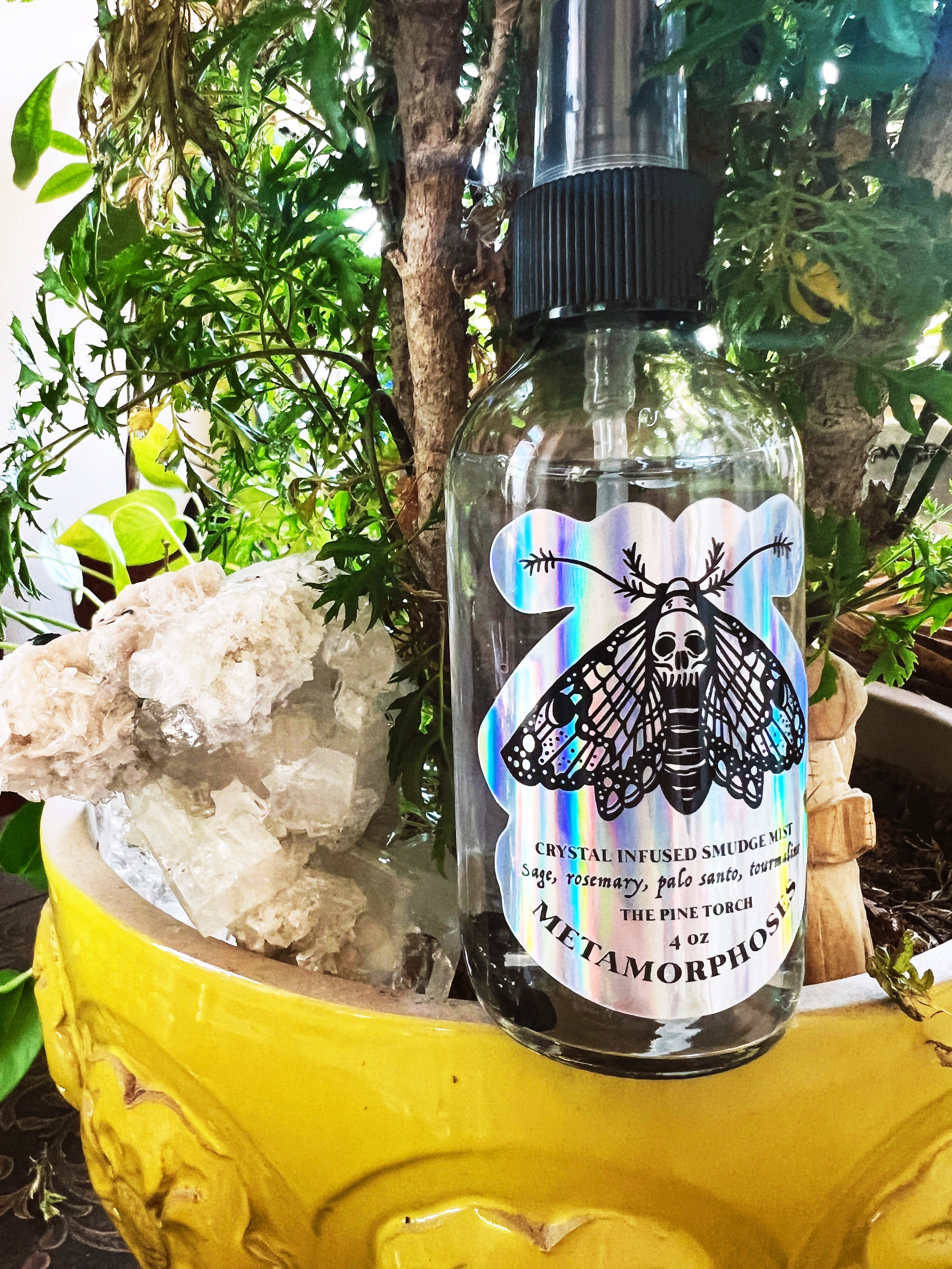 METAMORPHOSES << CRYSTAL INFUSED SMUDGE MIST >>