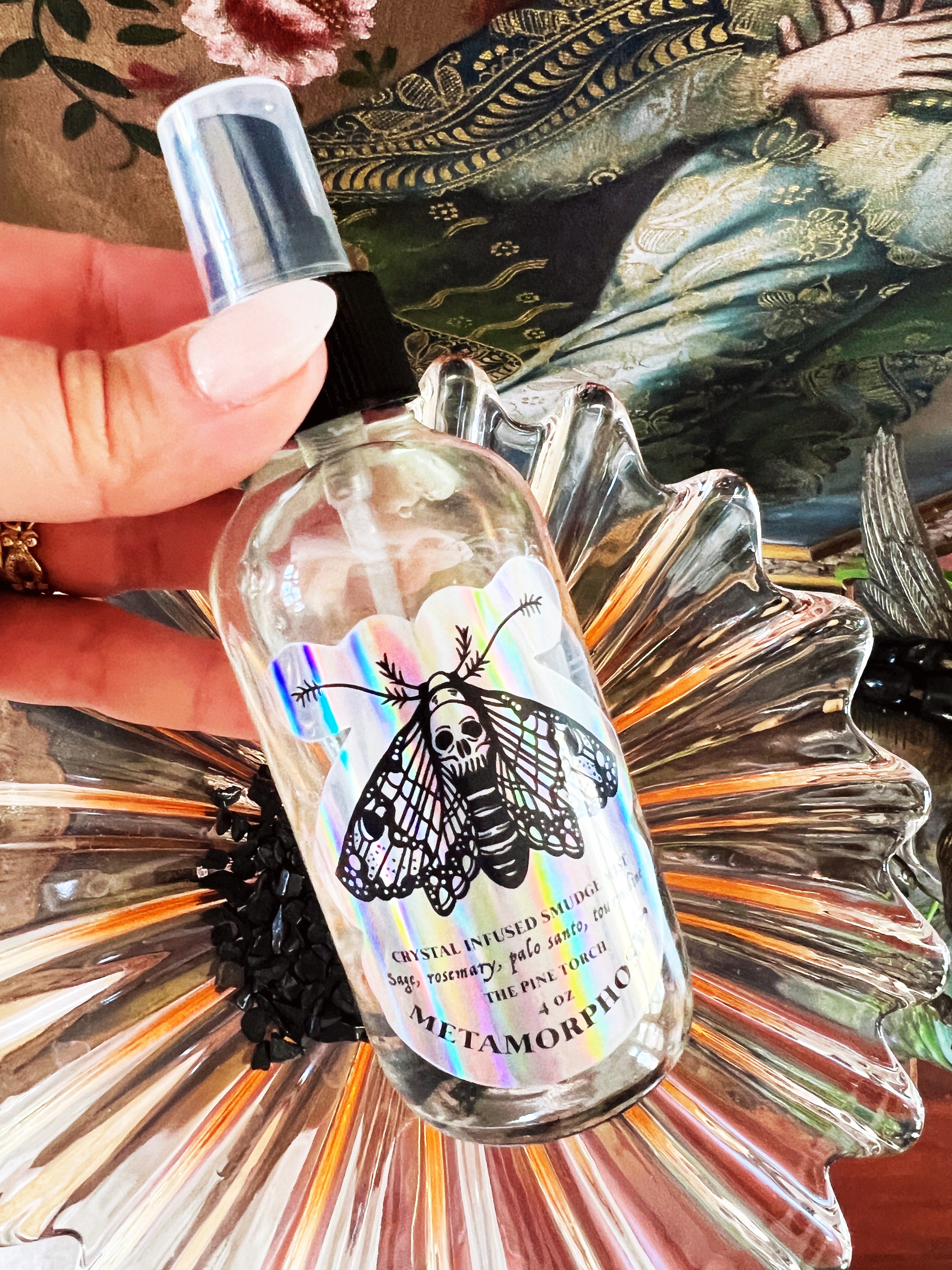 METAMORPHOSES << CRYSTAL INFUSED SMUDGE MIST >>