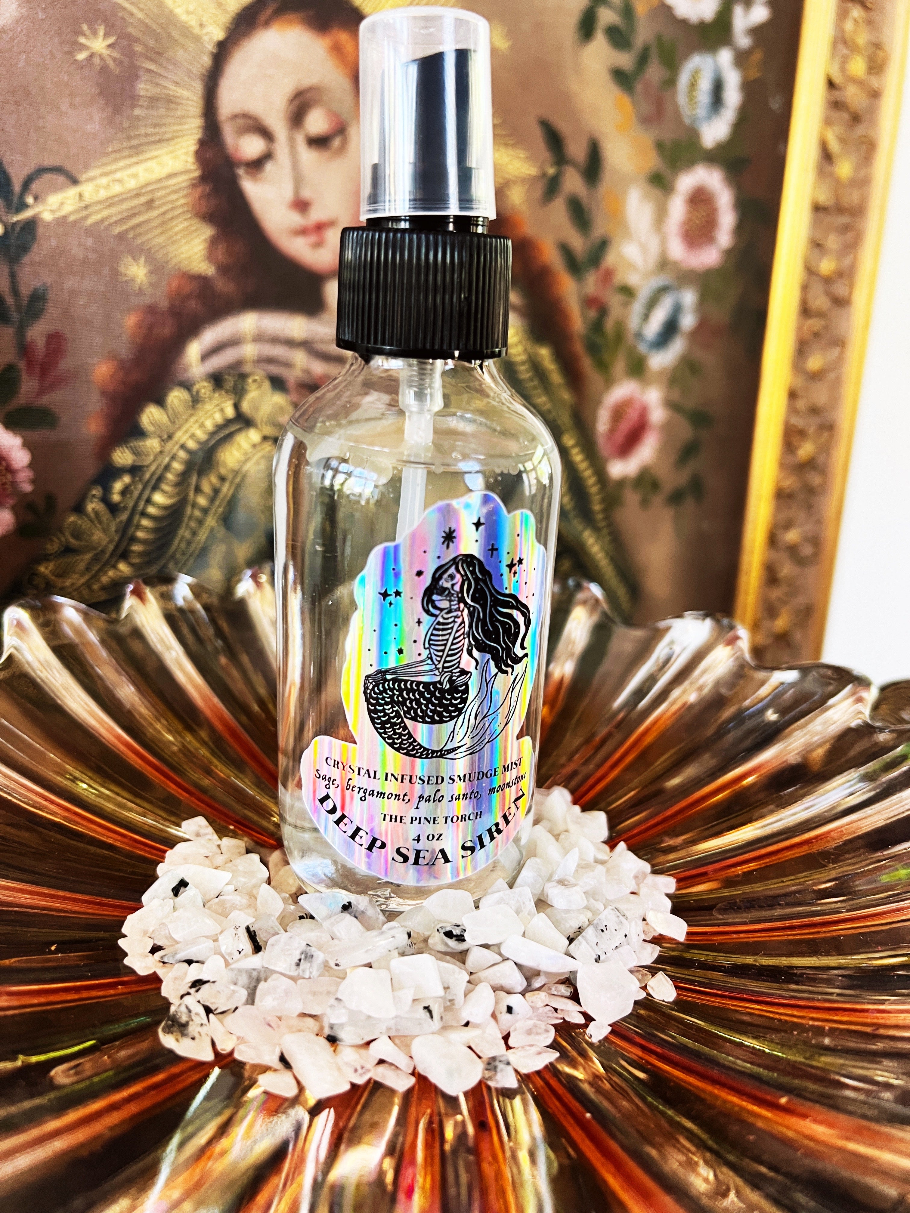 DEEP SEA SIREN << CRYSTAL INFUSED SMUDGE MIST >>