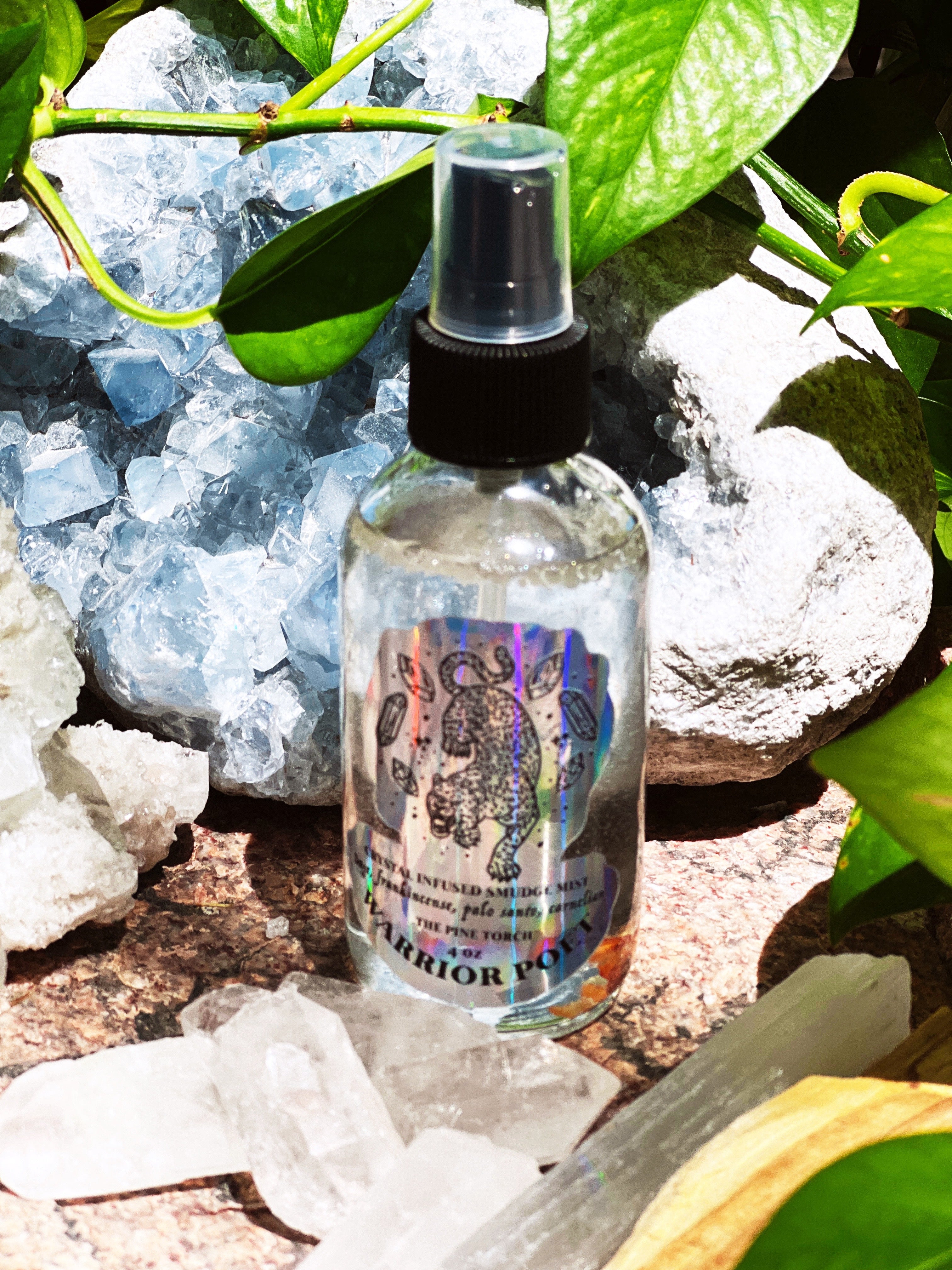 WARRIOR POET << CRYSTAL INFUSED SMUDGE MIST >>