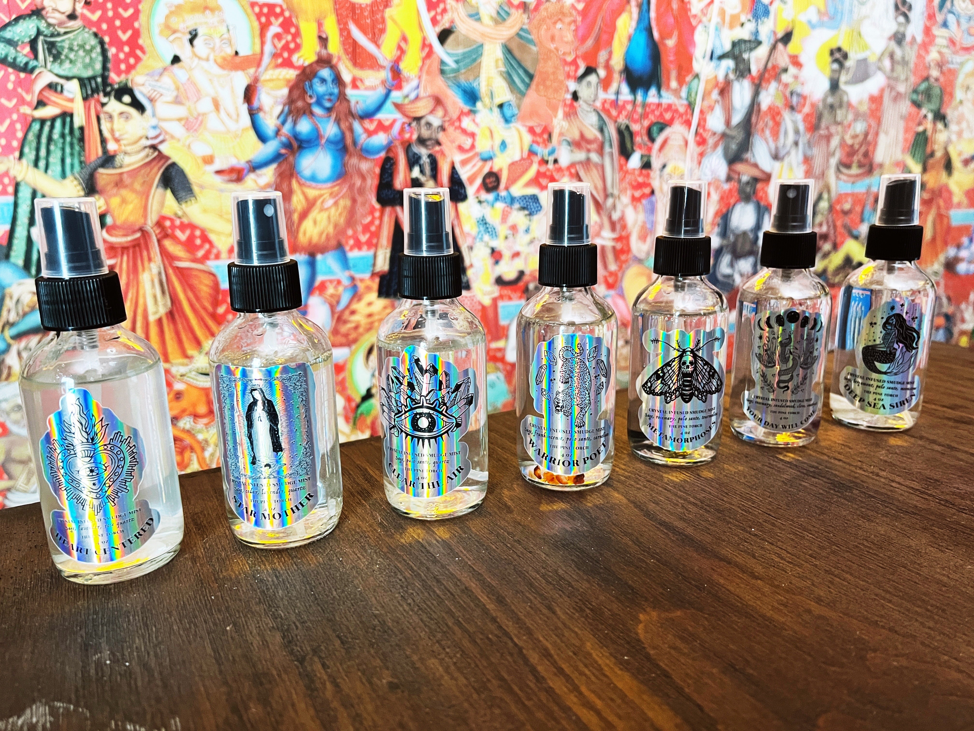 DEEP SEA SIREN << CRYSTAL INFUSED SMUDGE MIST >>