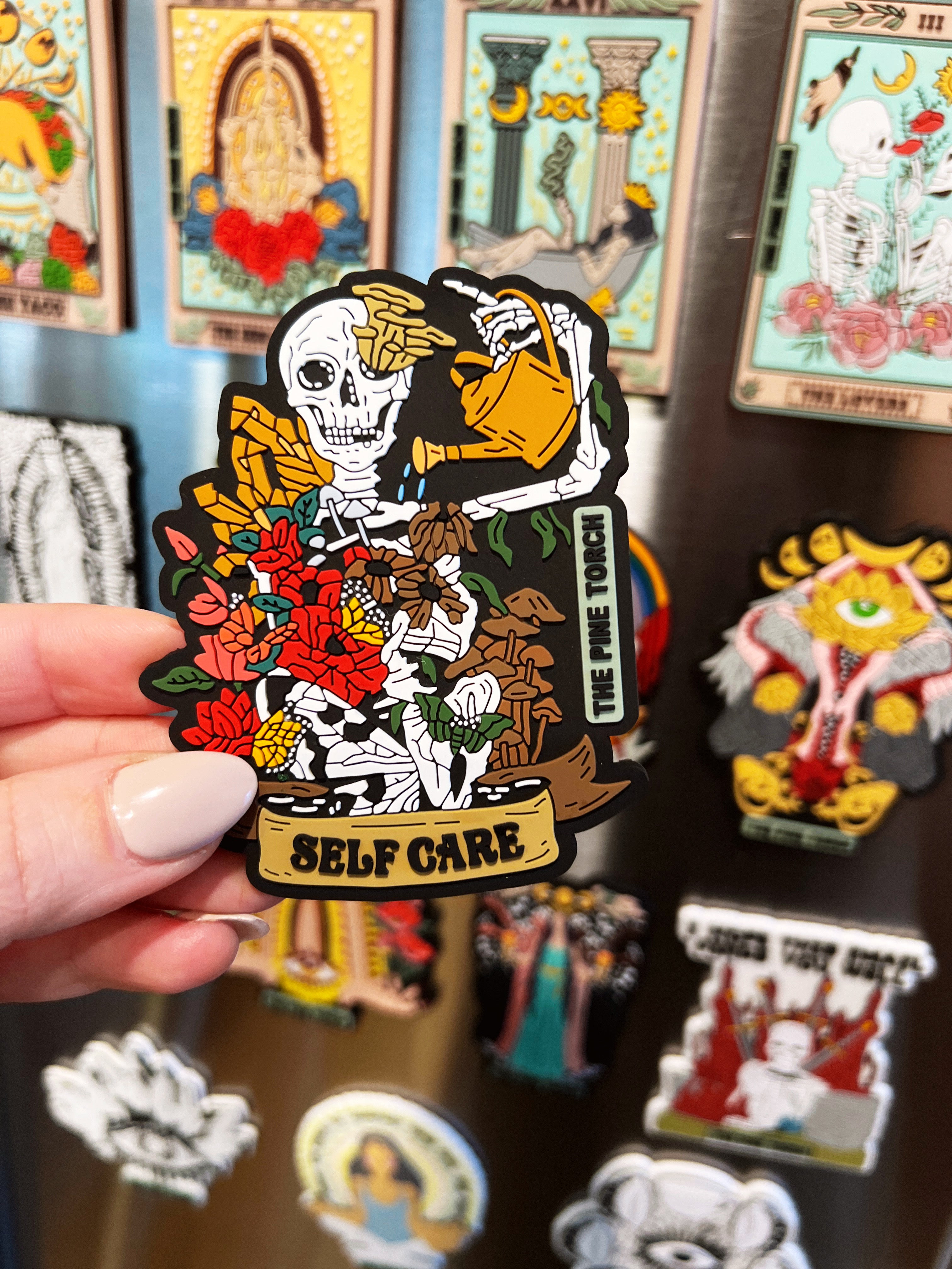SELF CARE SKELETON « SOFT RUBBER 3D MAGNET »