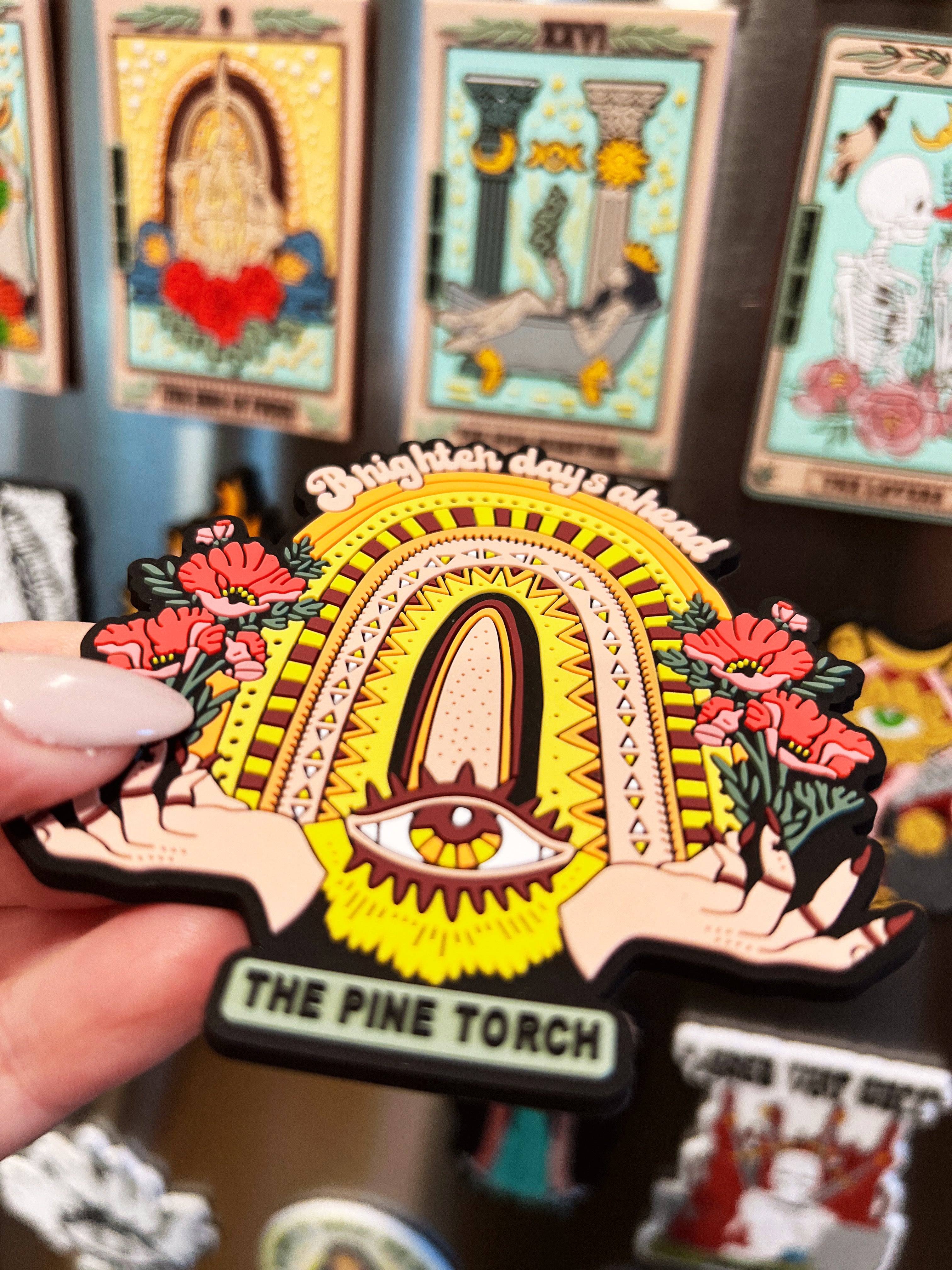 BRIGHTER DAYS AHEAD « SOFT RUBBER 3D MAGNET »
