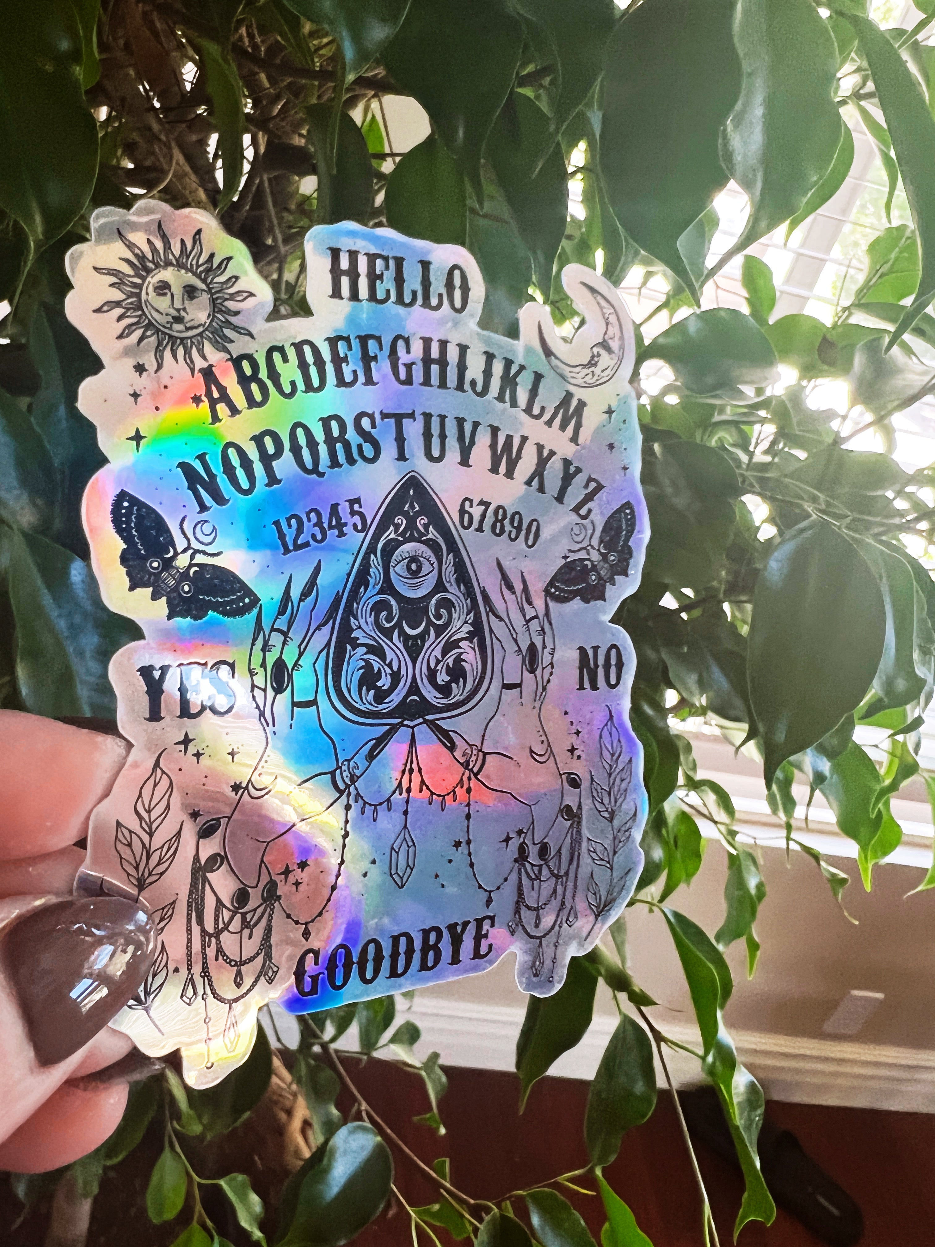 SPIRIT BOARD « HOLOGRAPHIC STICKER »