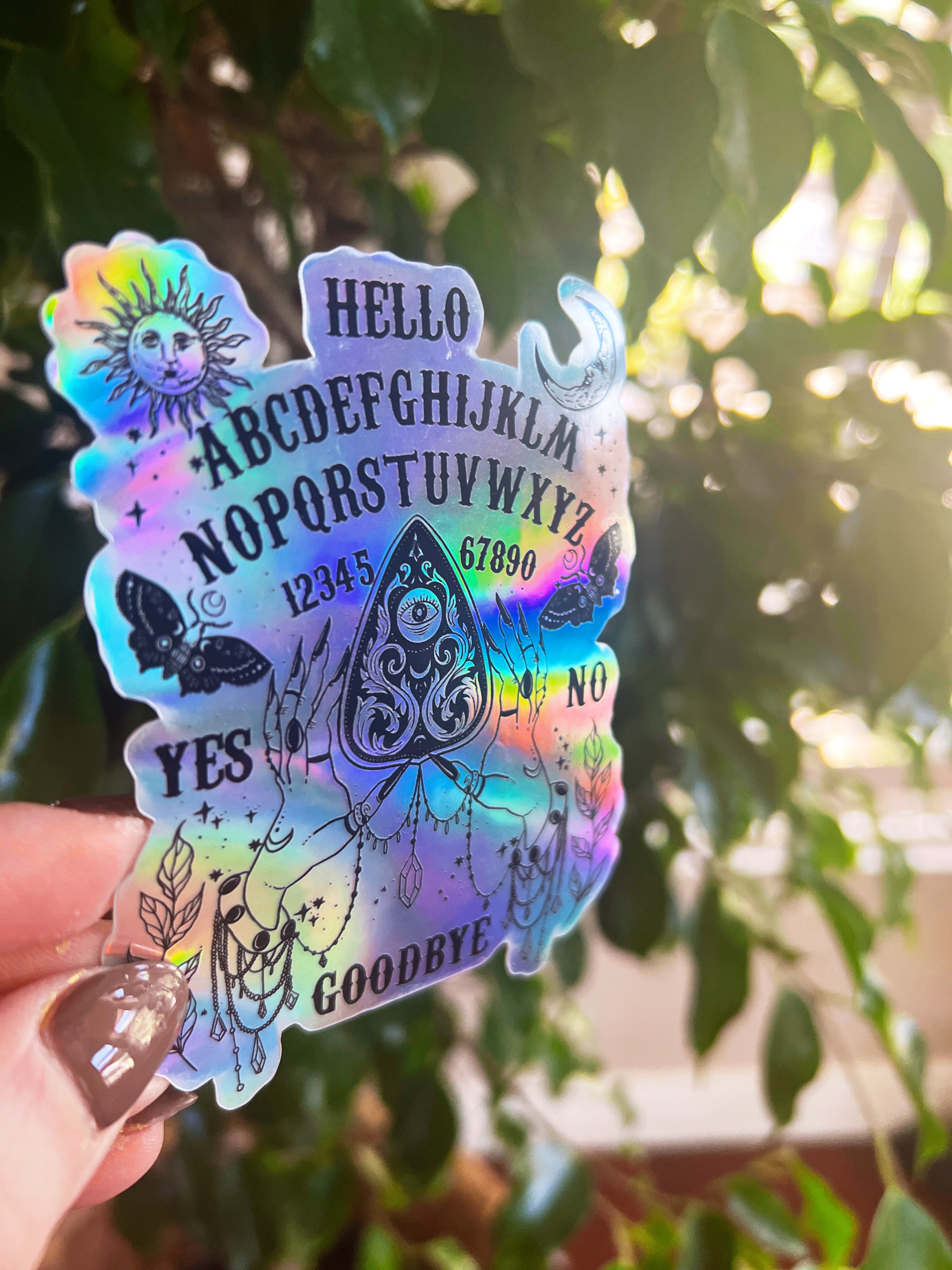 SPIRIT BOARD « HOLOGRAPHIC STICKER »