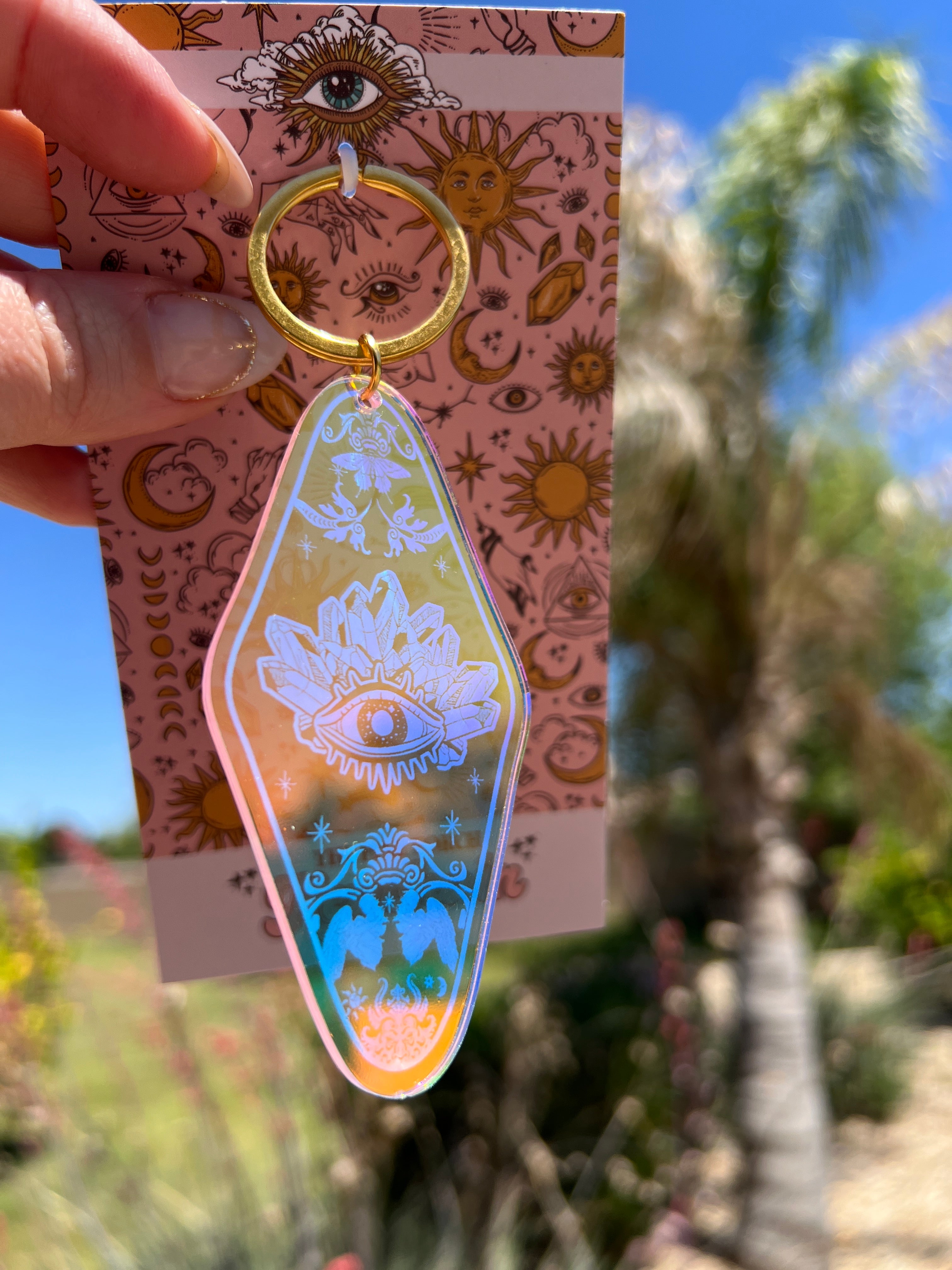 EVIL EYE « HOTEL KEYCHAIN »