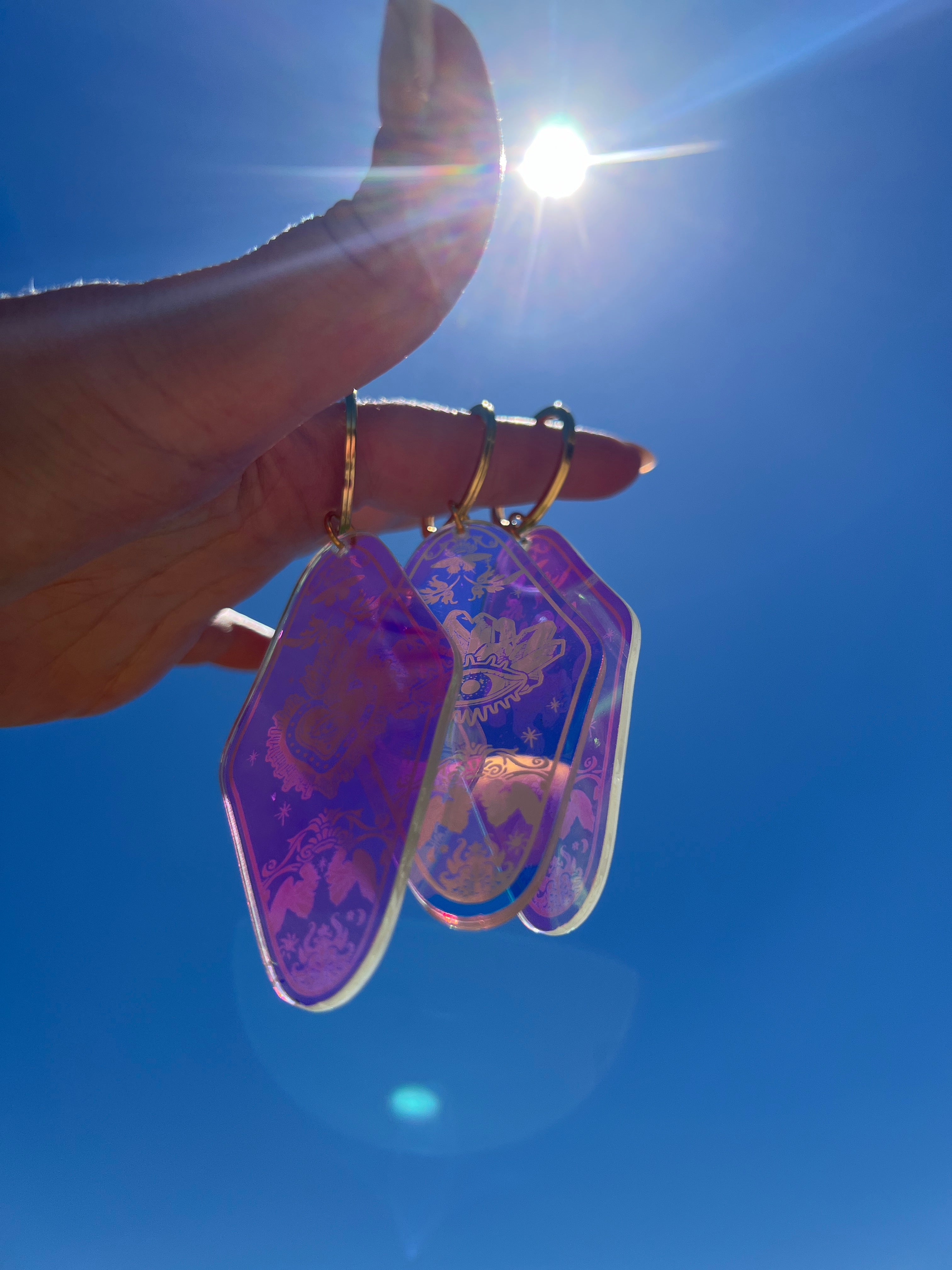 CRYSTAL LEOPARD « HOTEL KEYCHAIN »