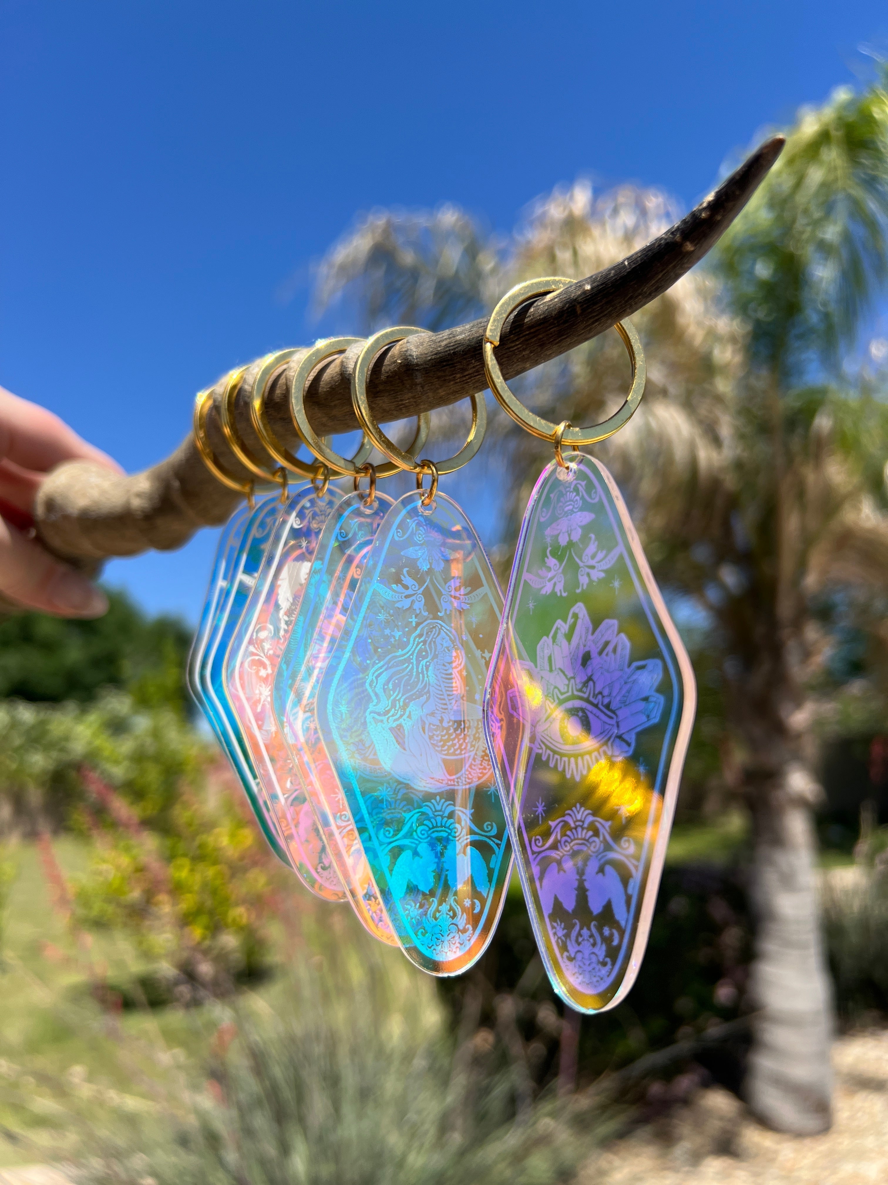 CRYSTAL LEOPARD « HOTEL KEYCHAIN »