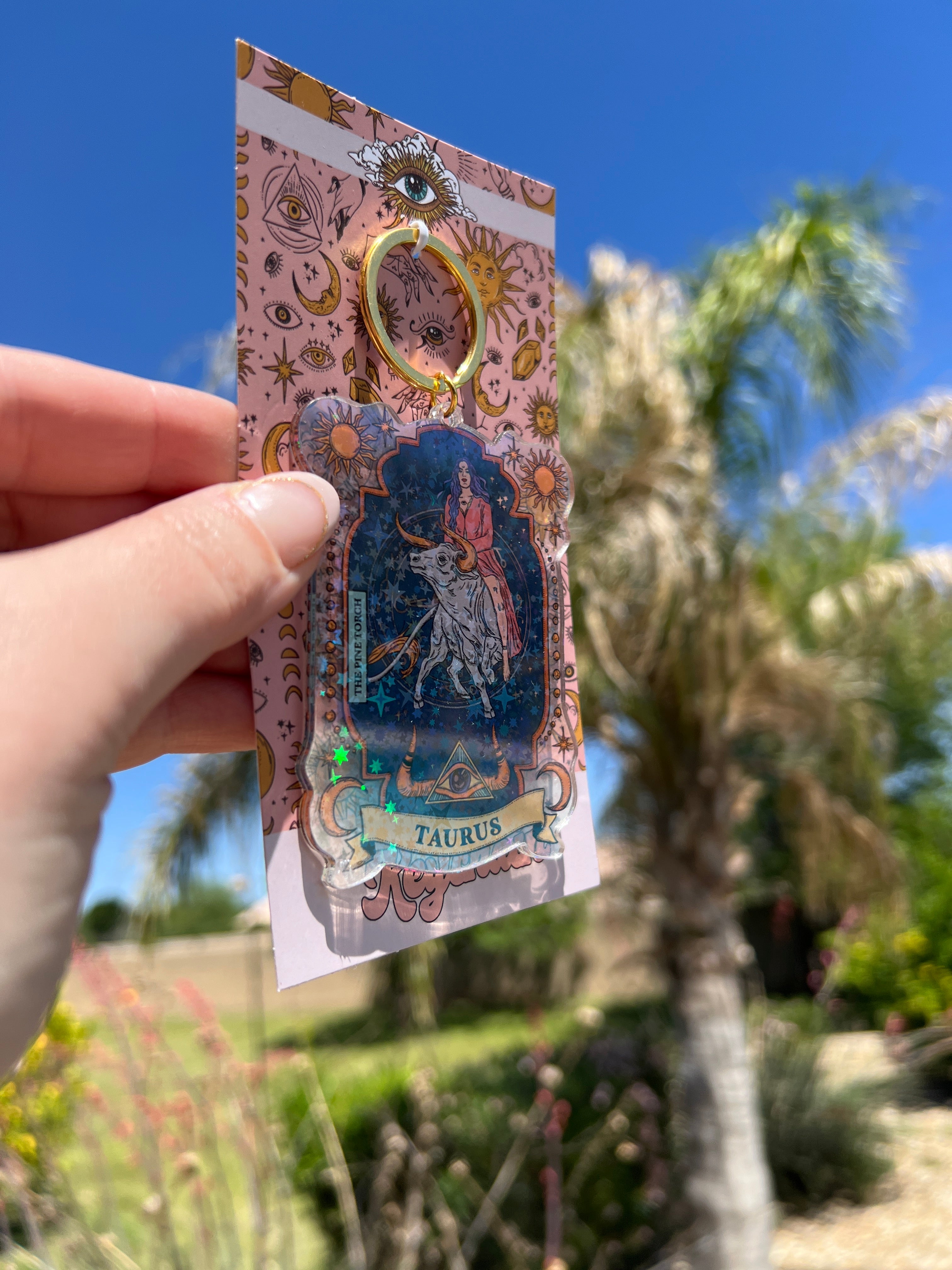 TAURUS « HOLOGRAPHIC KEYCHAIN »