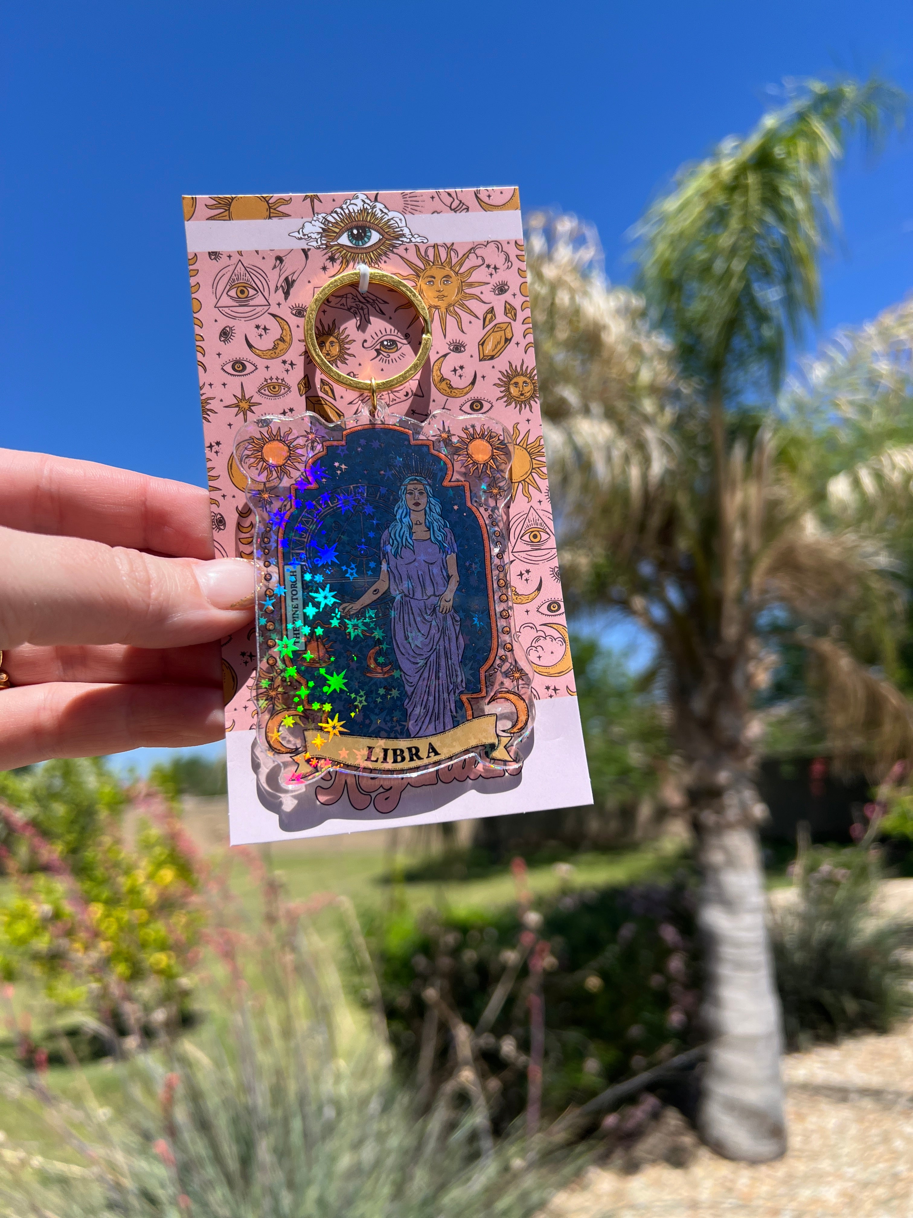 LIBRA « HOLOGRAPHIC KEYCHAIN »
