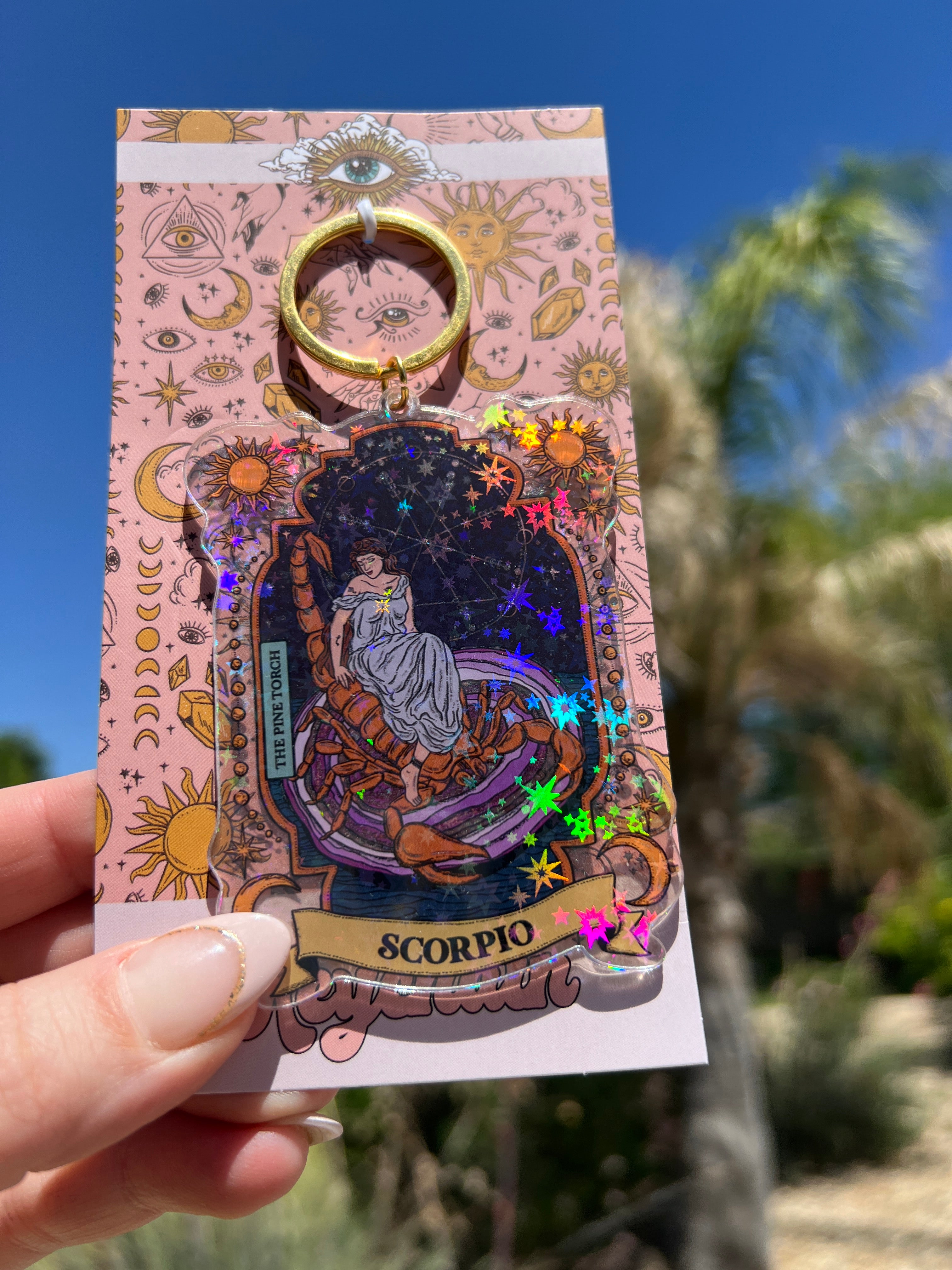 SCORPIO « HOLOGRAPHIC KEYCHAIN »