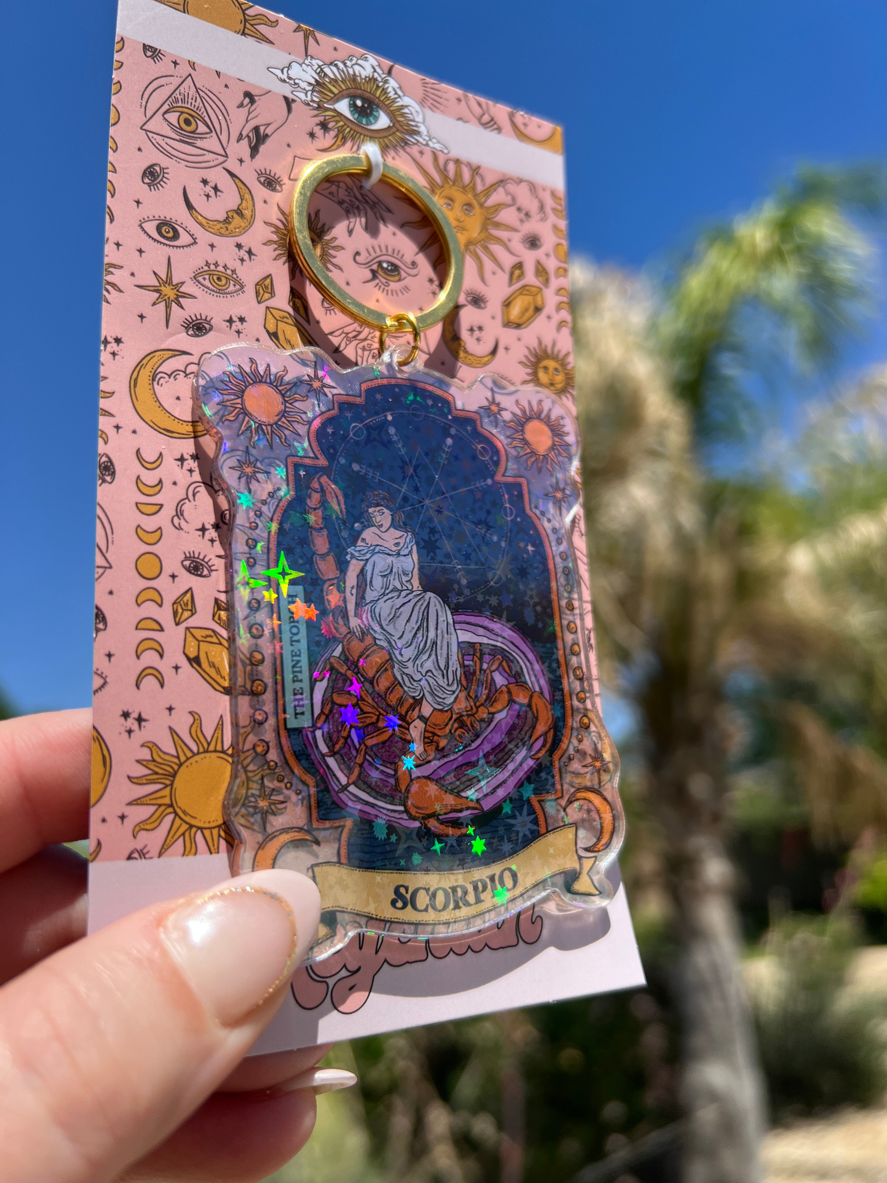SCORPIO « HOLOGRAPHIC KEYCHAIN »