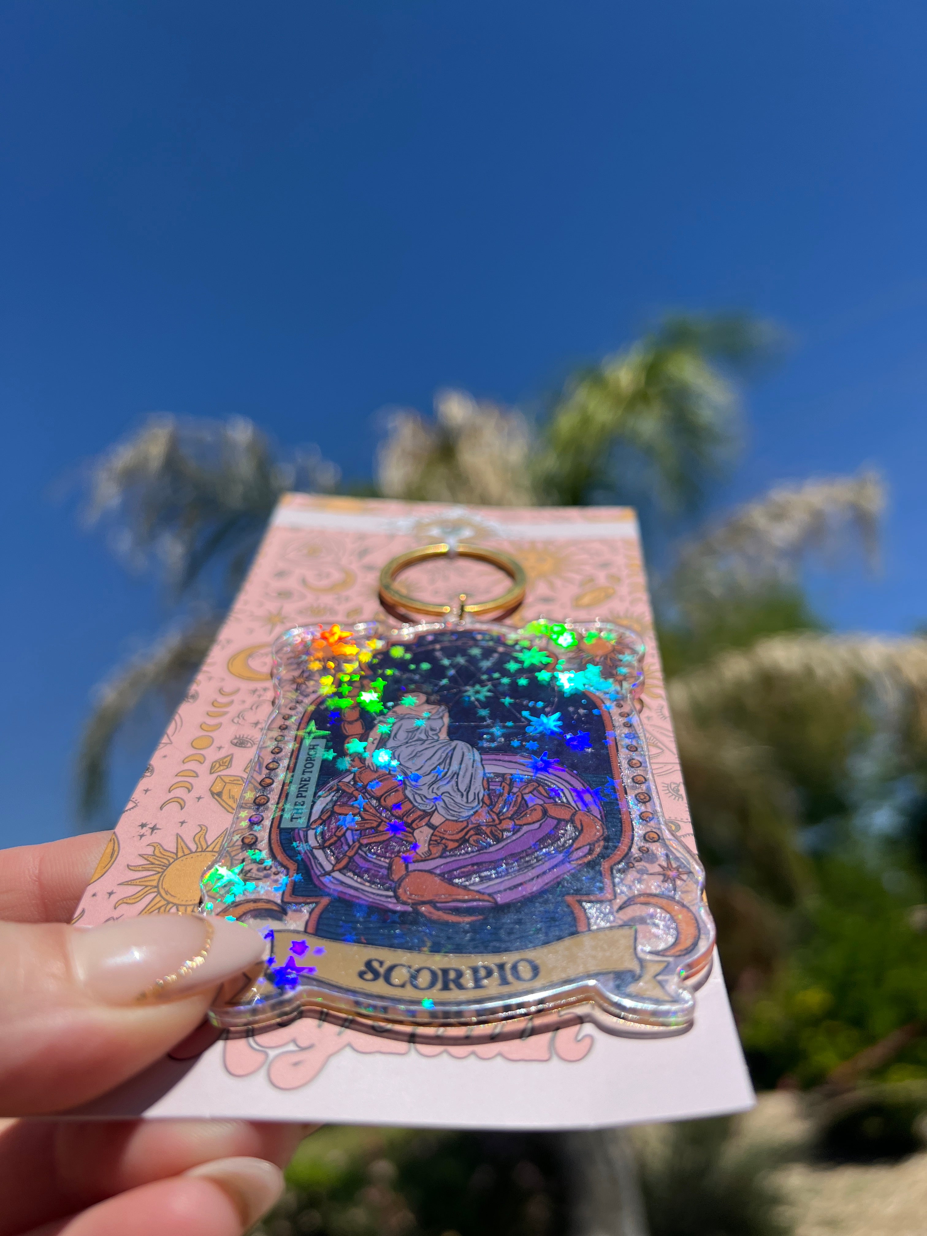 SCORPIO « HOLOGRAPHIC KEYCHAIN »