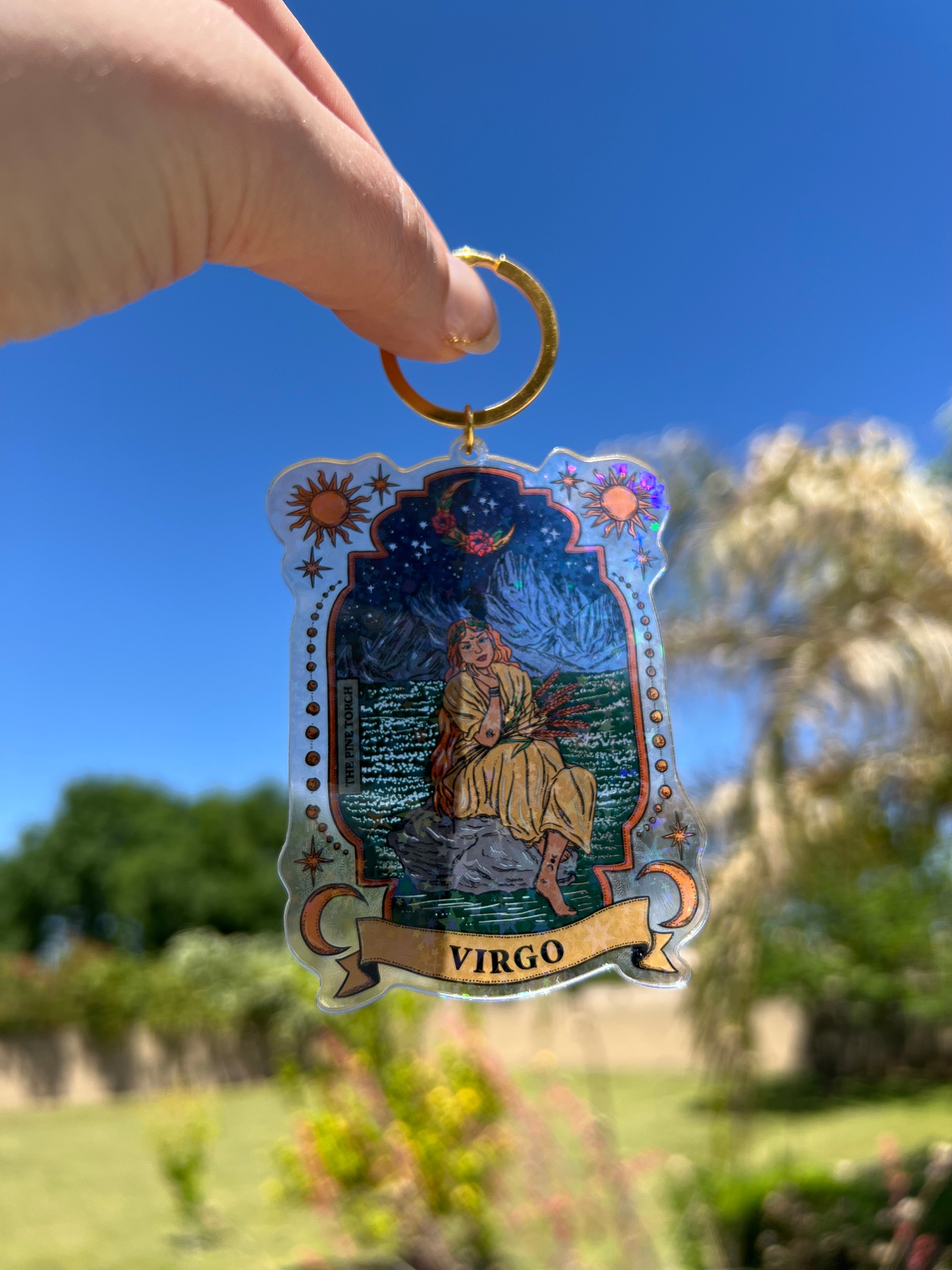 VIRGO « HOLOGRAPHIC KEYCHAIN »