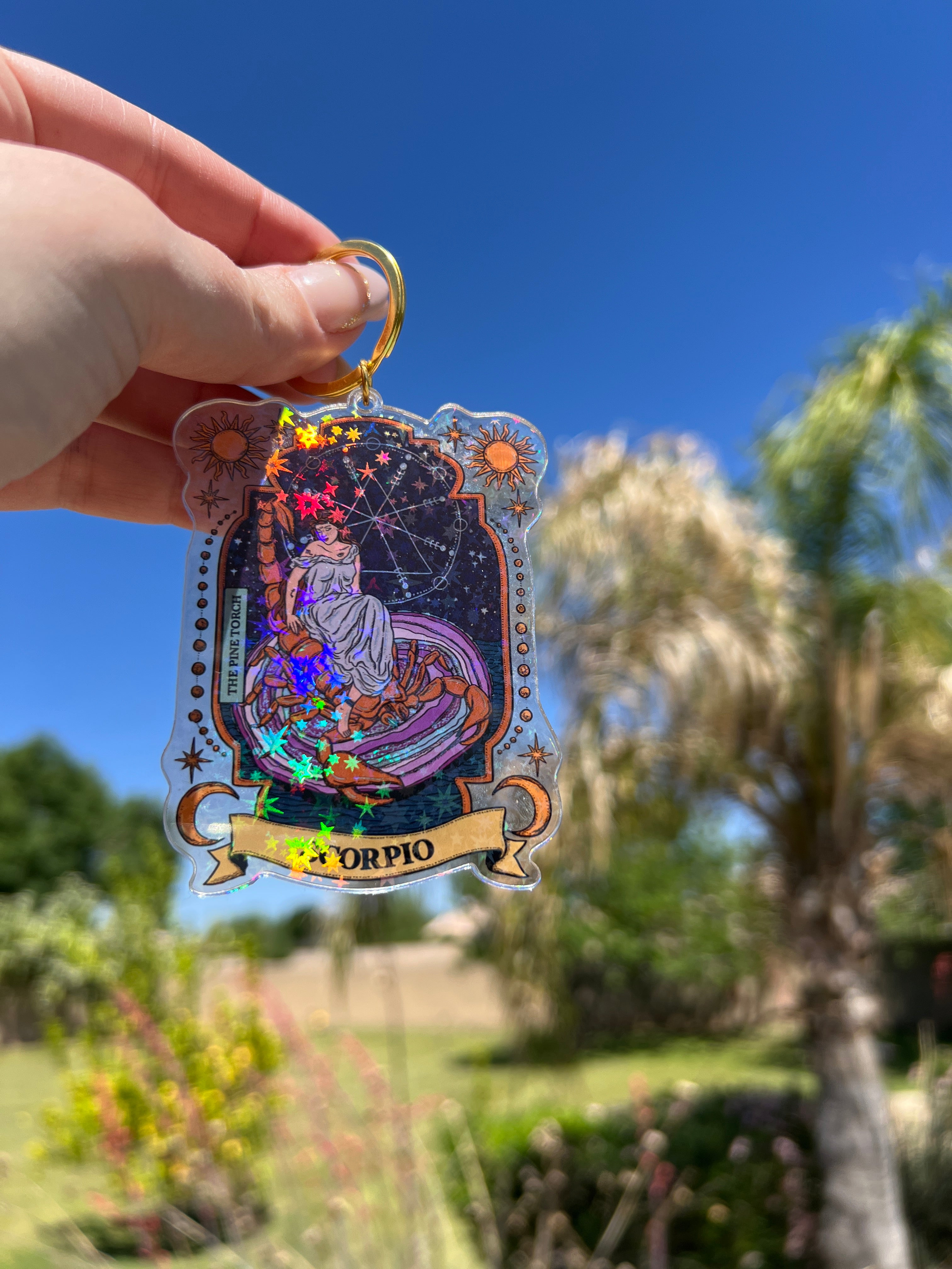 SCORPIO « HOLOGRAPHIC KEYCHAIN »