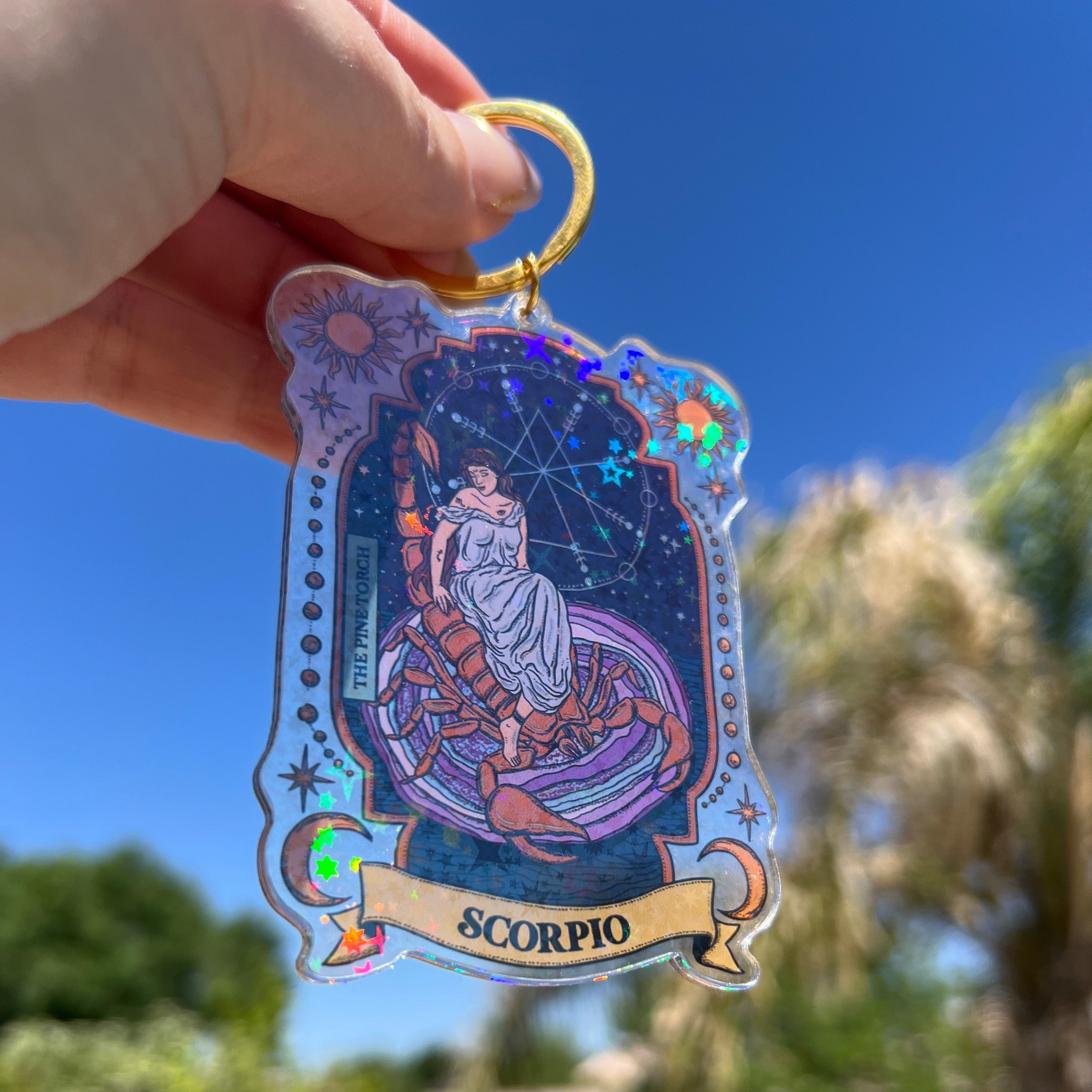 SCORPIO « HOLOGRAPHIC KEYCHAIN »