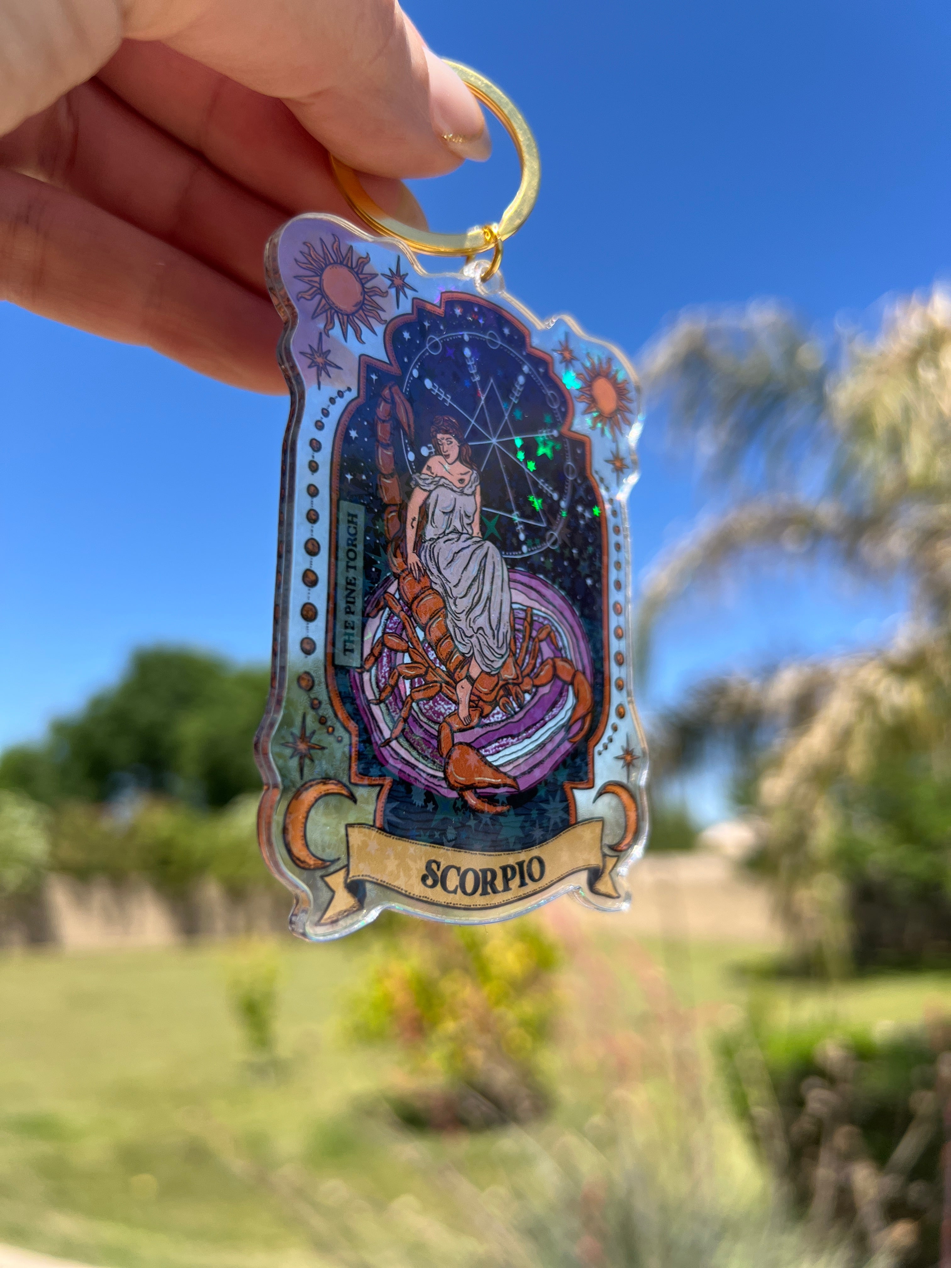 SCORPIO « HOLOGRAPHIC KEYCHAIN »
