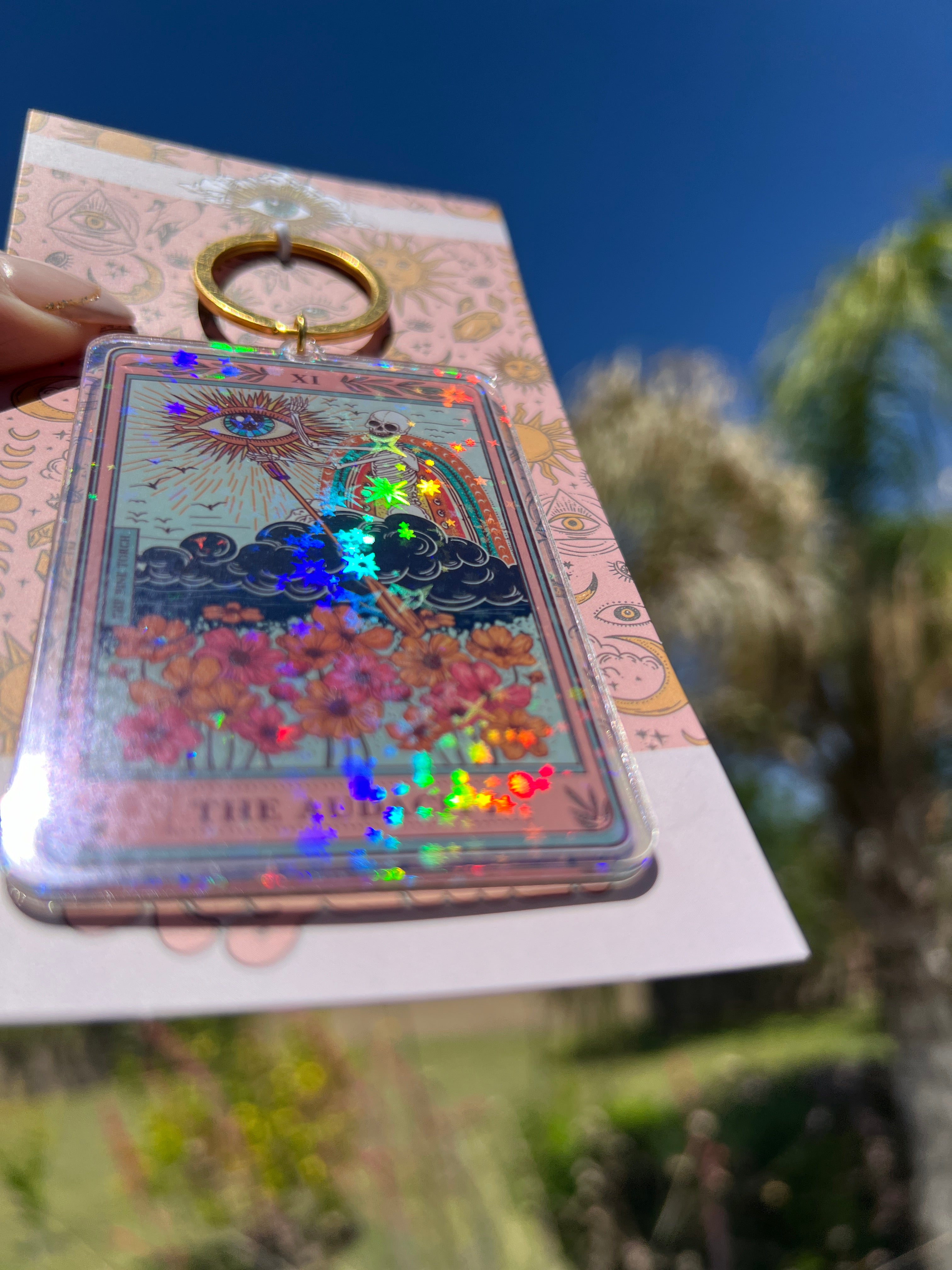 THE AUDACITY « HOLOGRAPHIC KEYCHAIN »