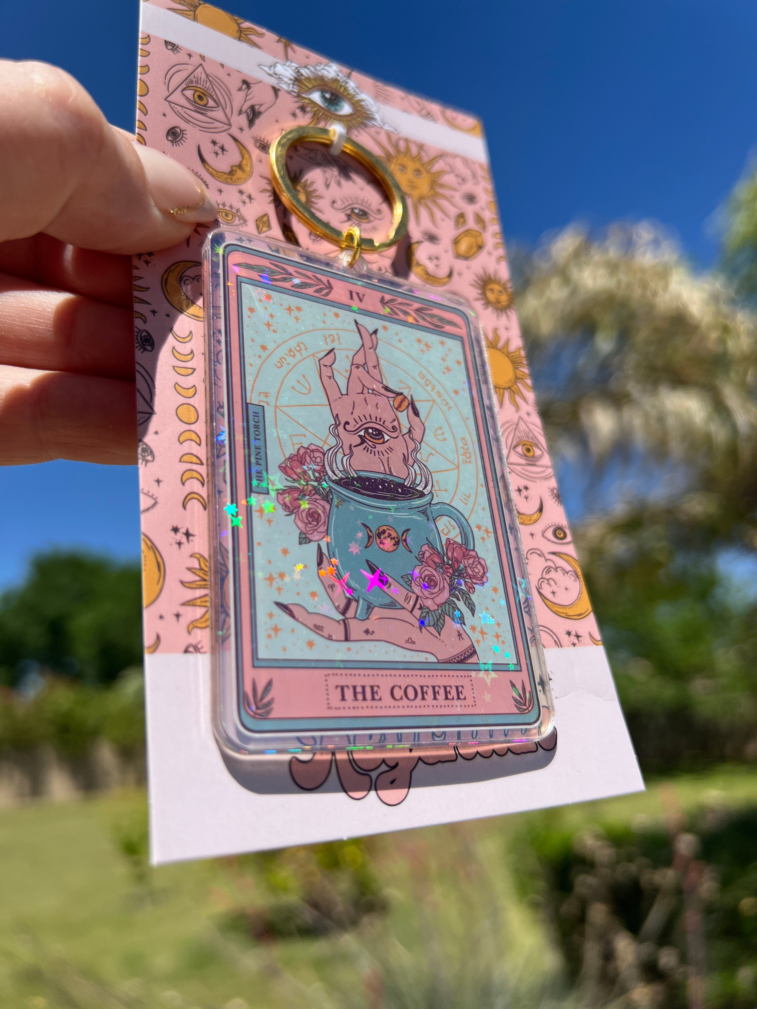 THE COFFEE « HOLOGRAPHIC KEYCHAIN »