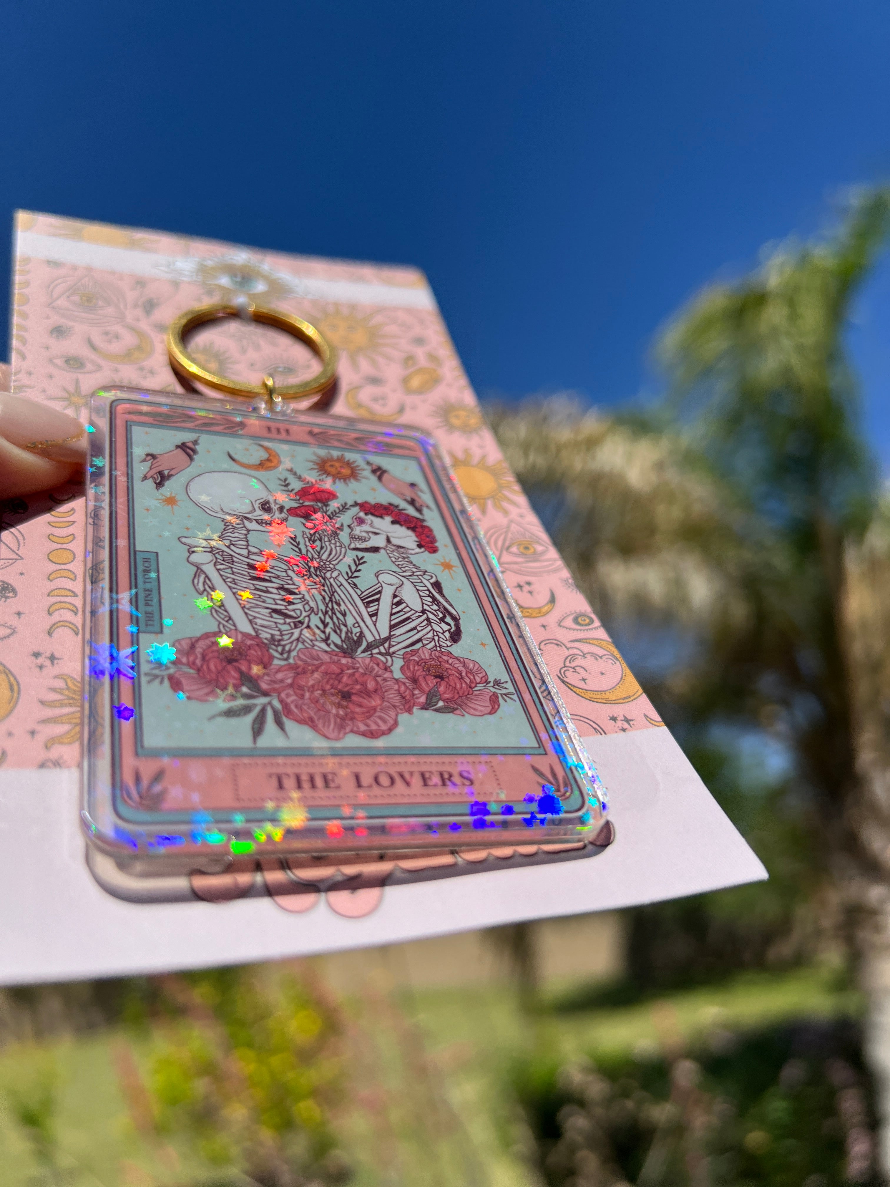 THE LOVERS « HOLOGRAPHIC KEYCHAIN »
