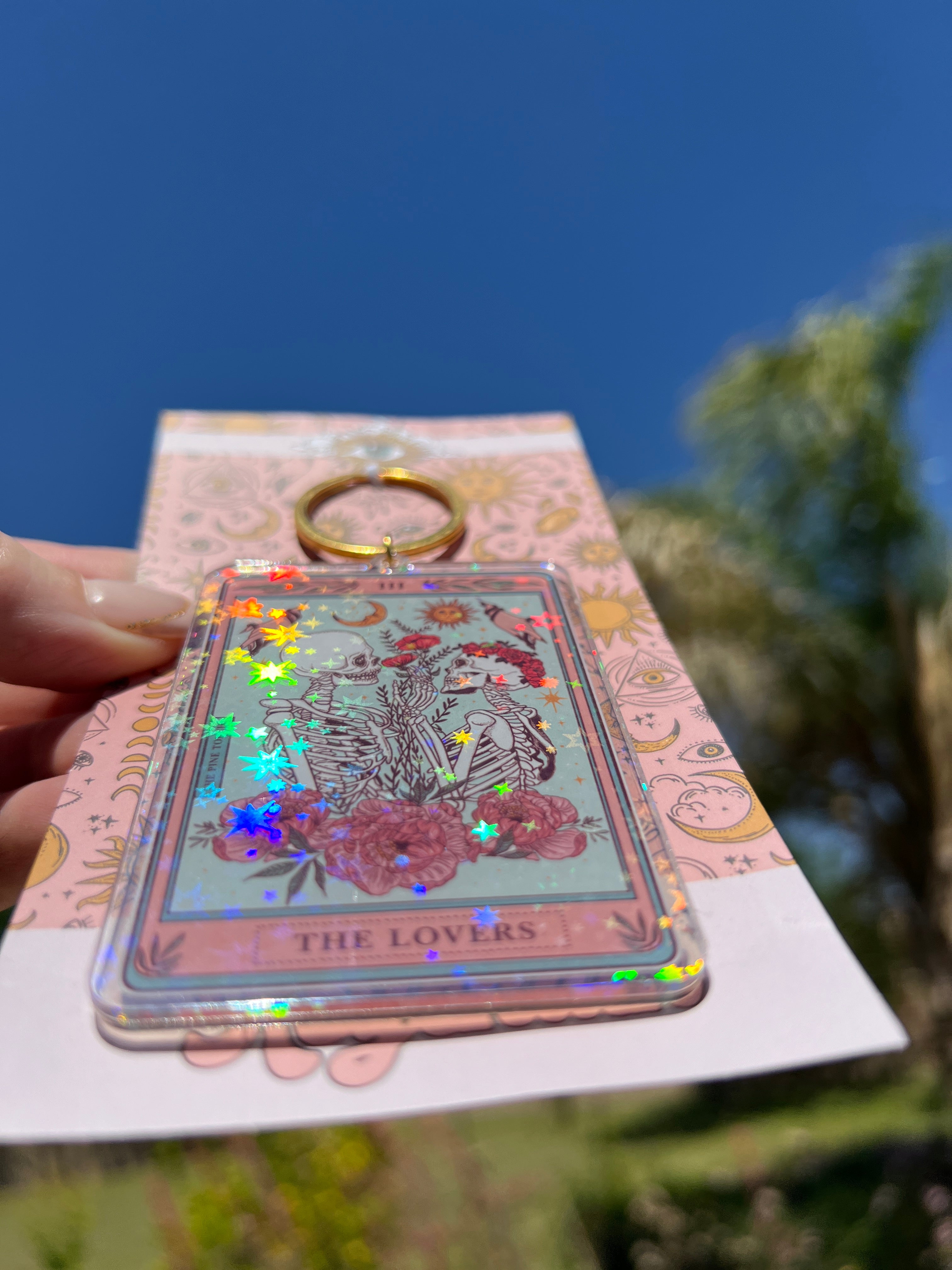 THE LOVERS « HOLOGRAPHIC KEYCHAIN »