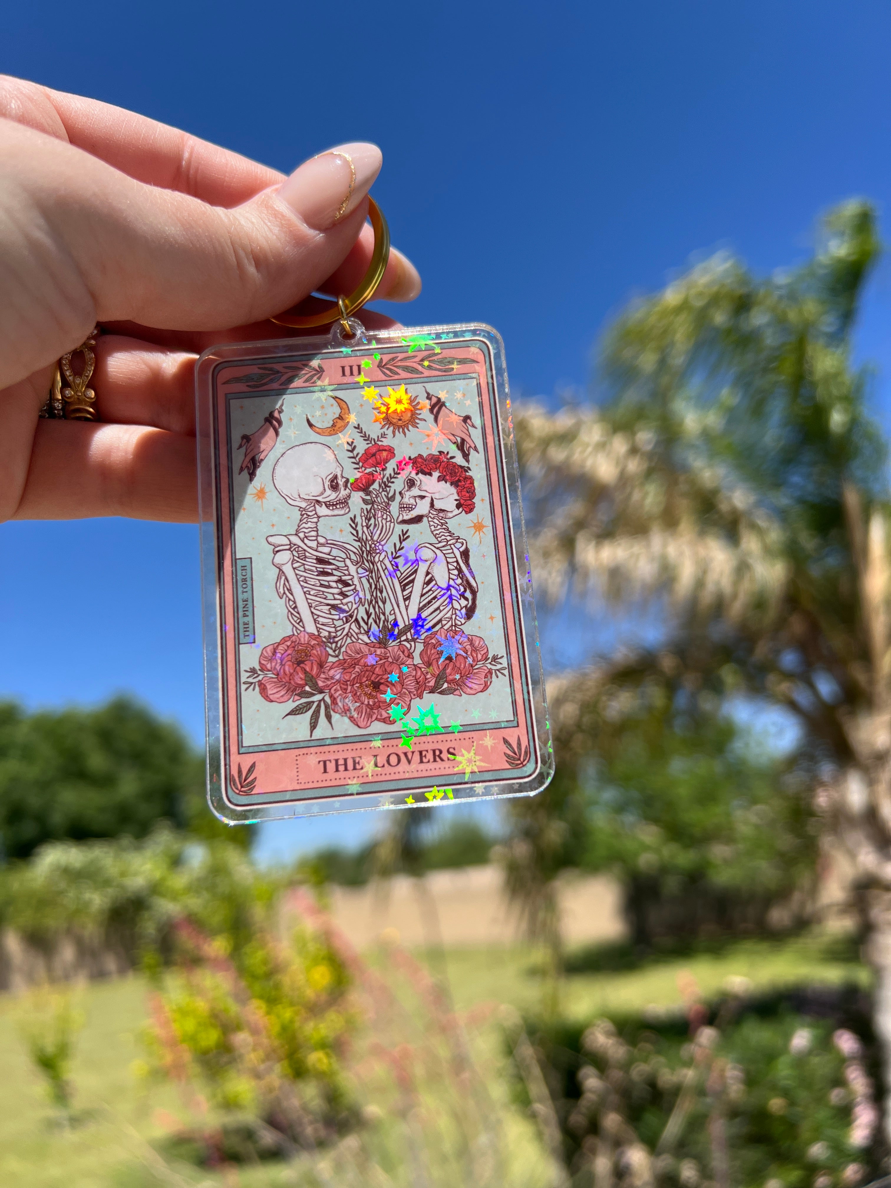 THE LOVERS « HOLOGRAPHIC KEYCHAIN »